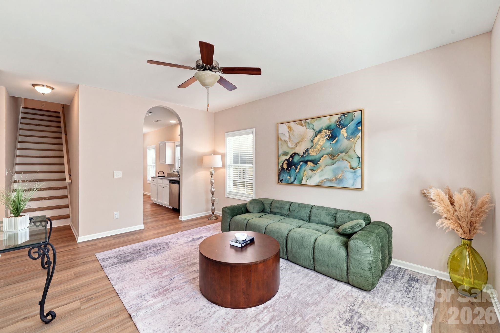 Lots of Natural light in the living room - 422 Danielle Way, Fort Mill