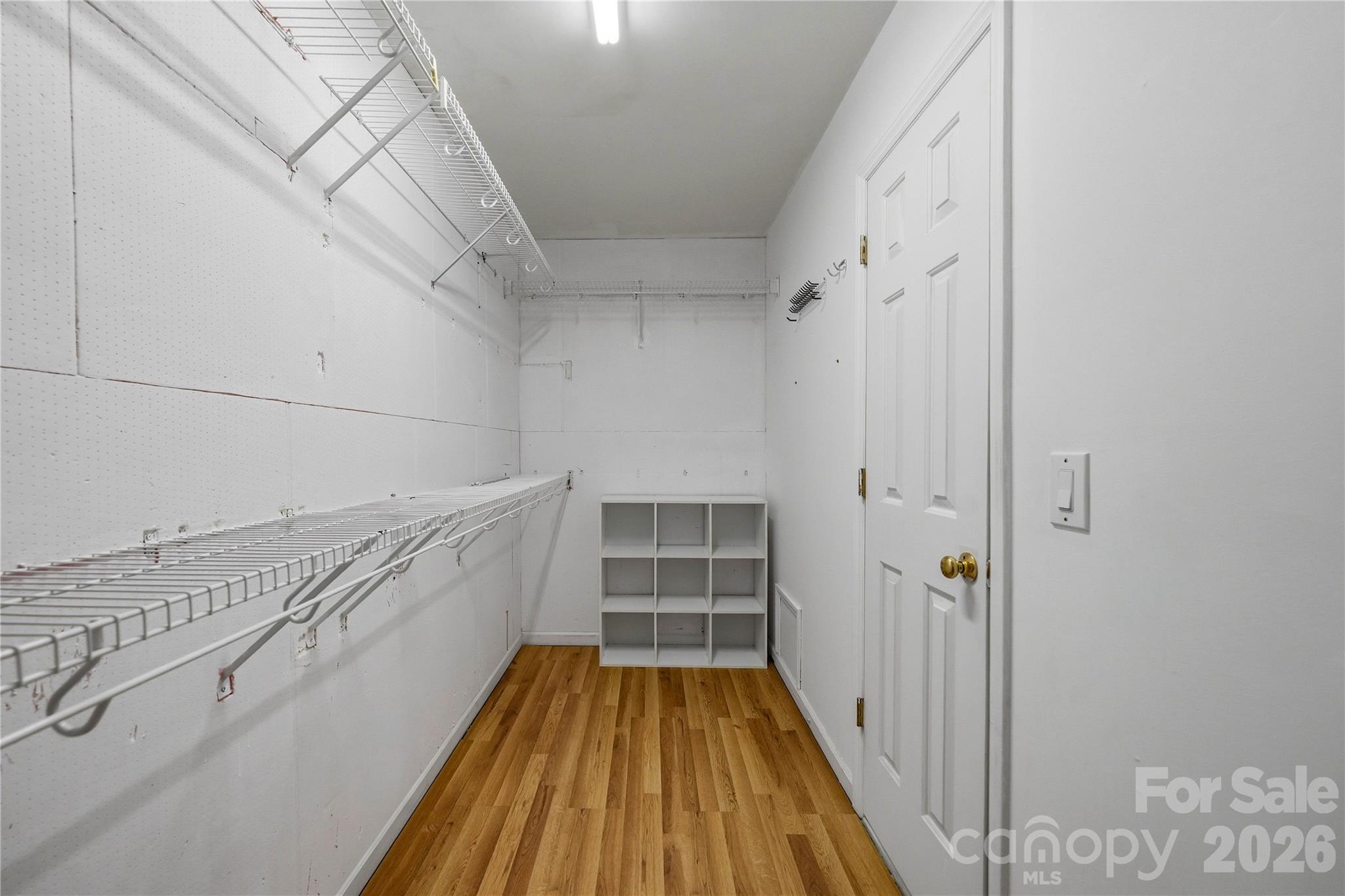 Primary bedroom closet - 182 E Tattersall Drive, Statesville