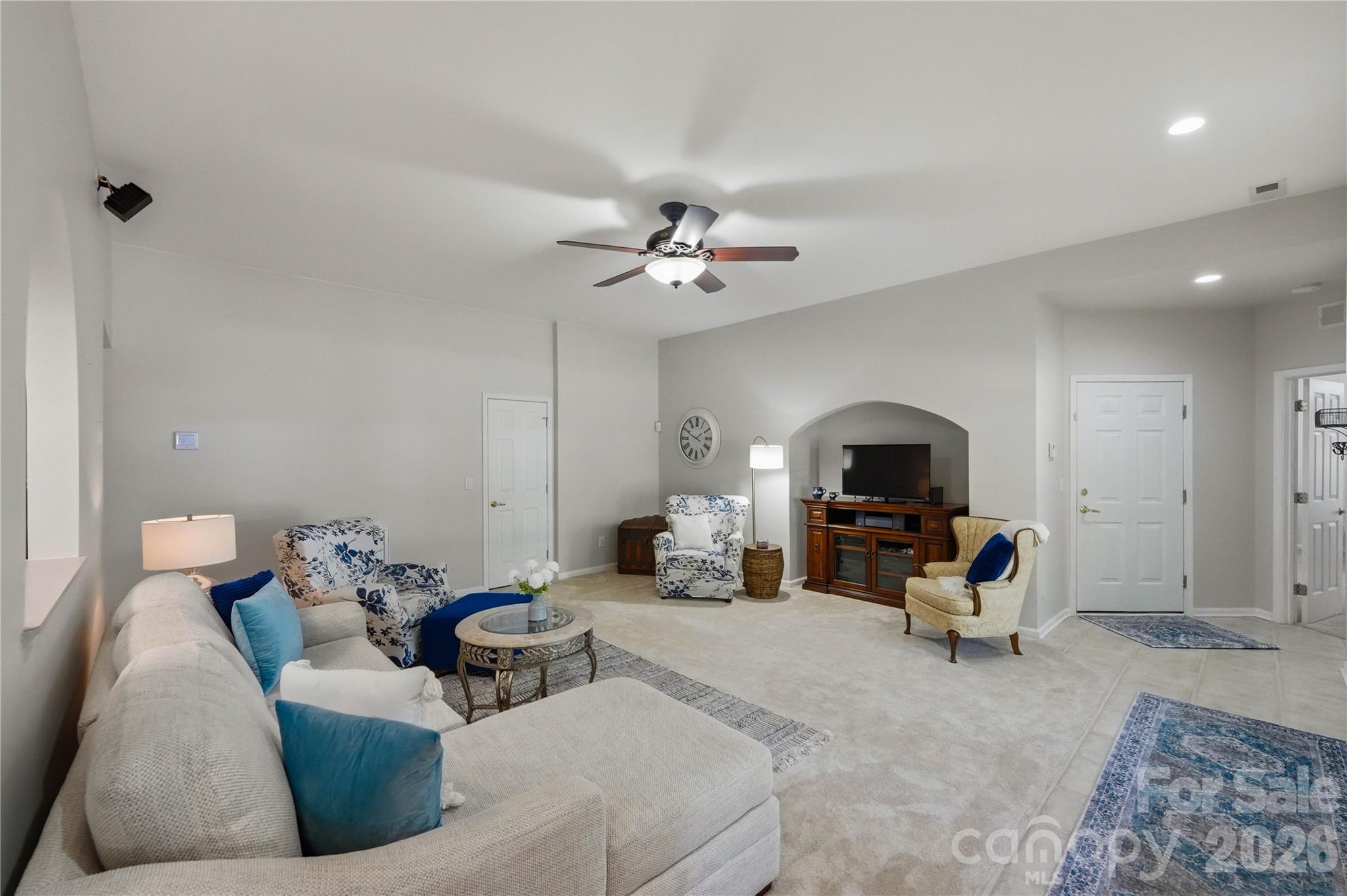 Basement living room - 459 Valley Run Drive, Waxhaw