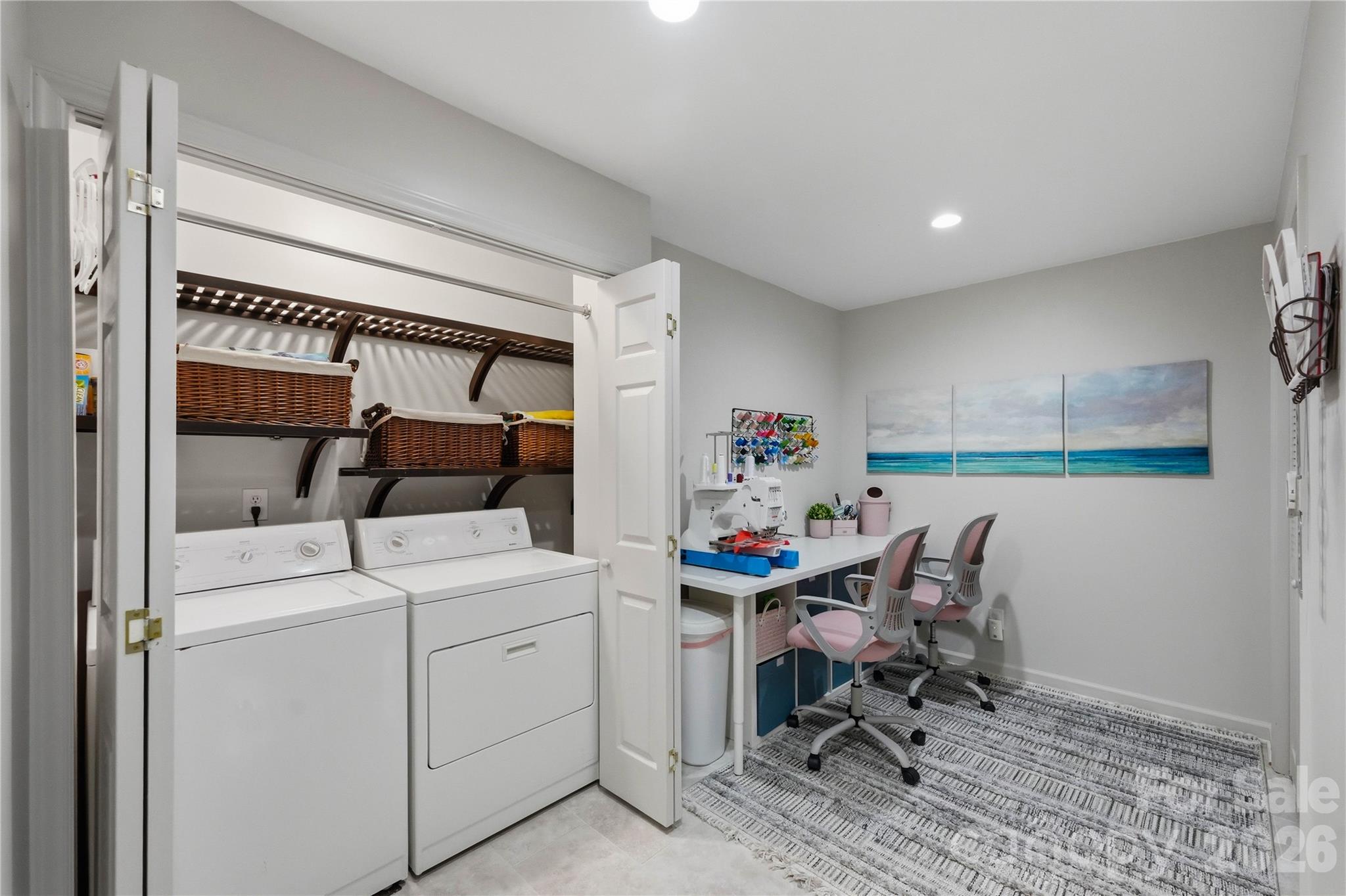 Basement Laundry - 459 Valley Run Drive, Waxhaw