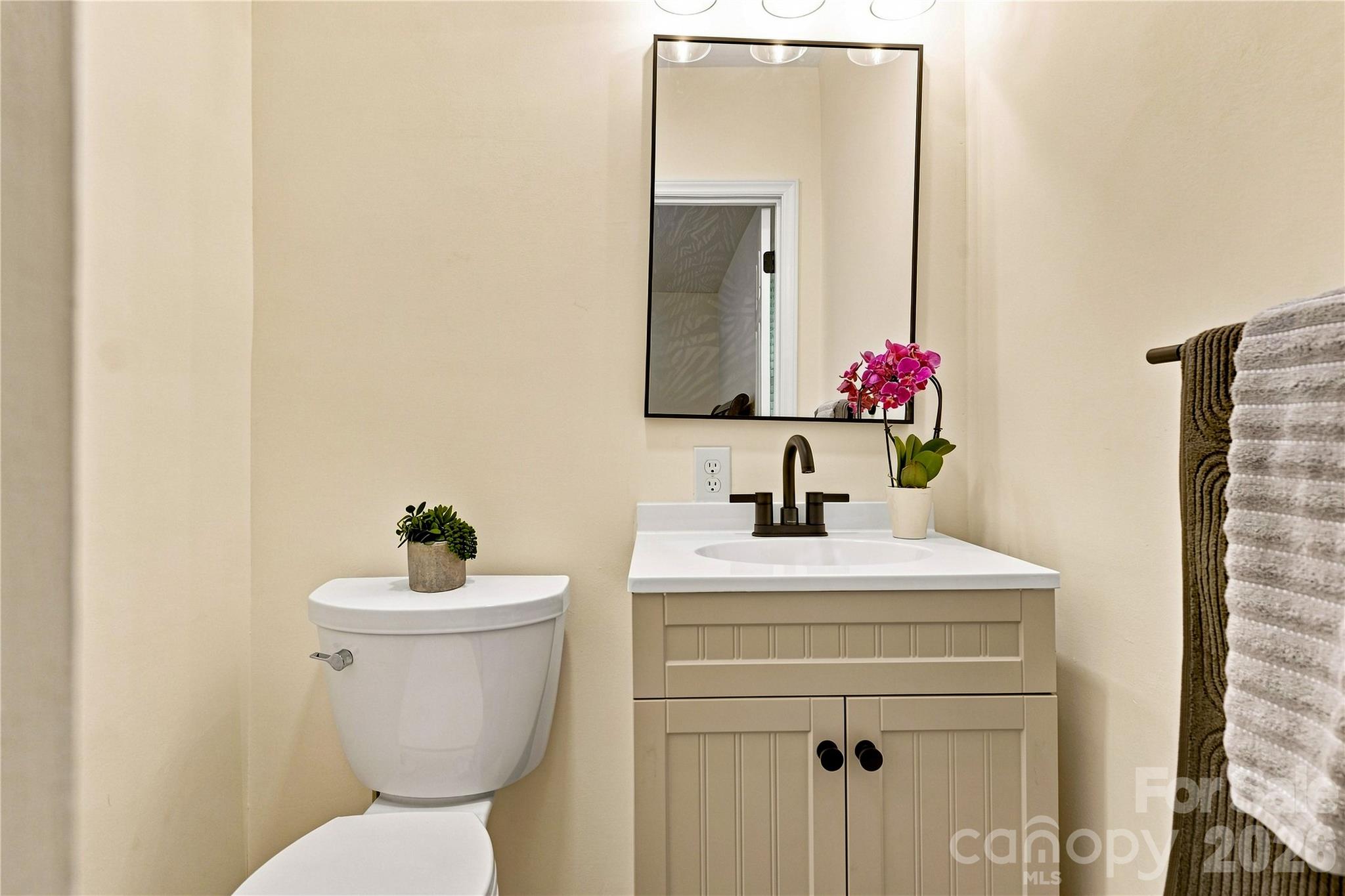 1/2 Bath connected to Bedroom 2 - 2429 Cassidy Drive, Davidson