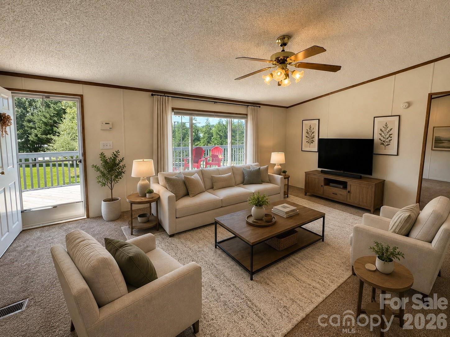 living room - 51 Little Hungry Road, Hendersonville