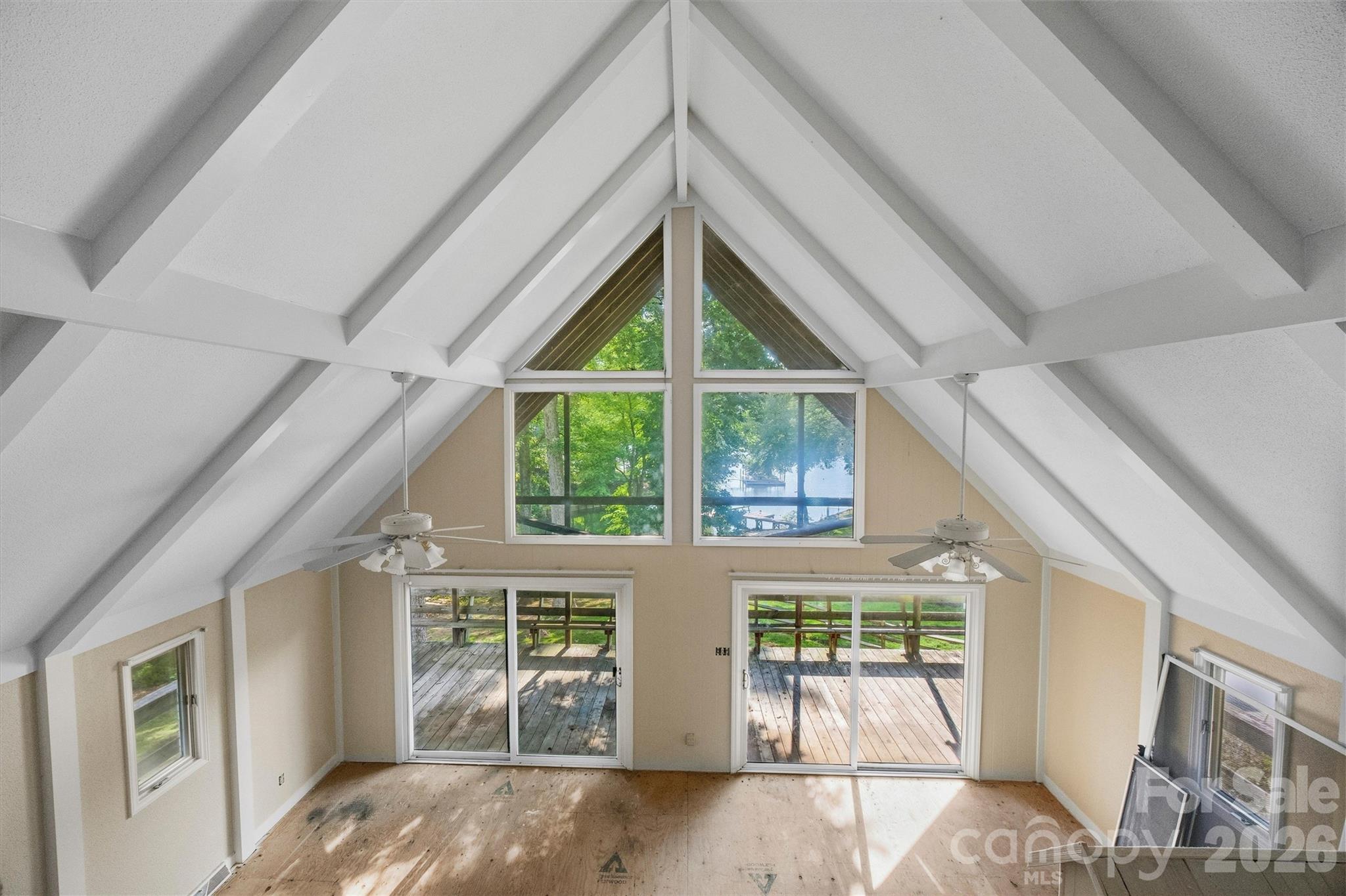 View from 2nd floor loft - 131 Baywatch Drive, Mooresville