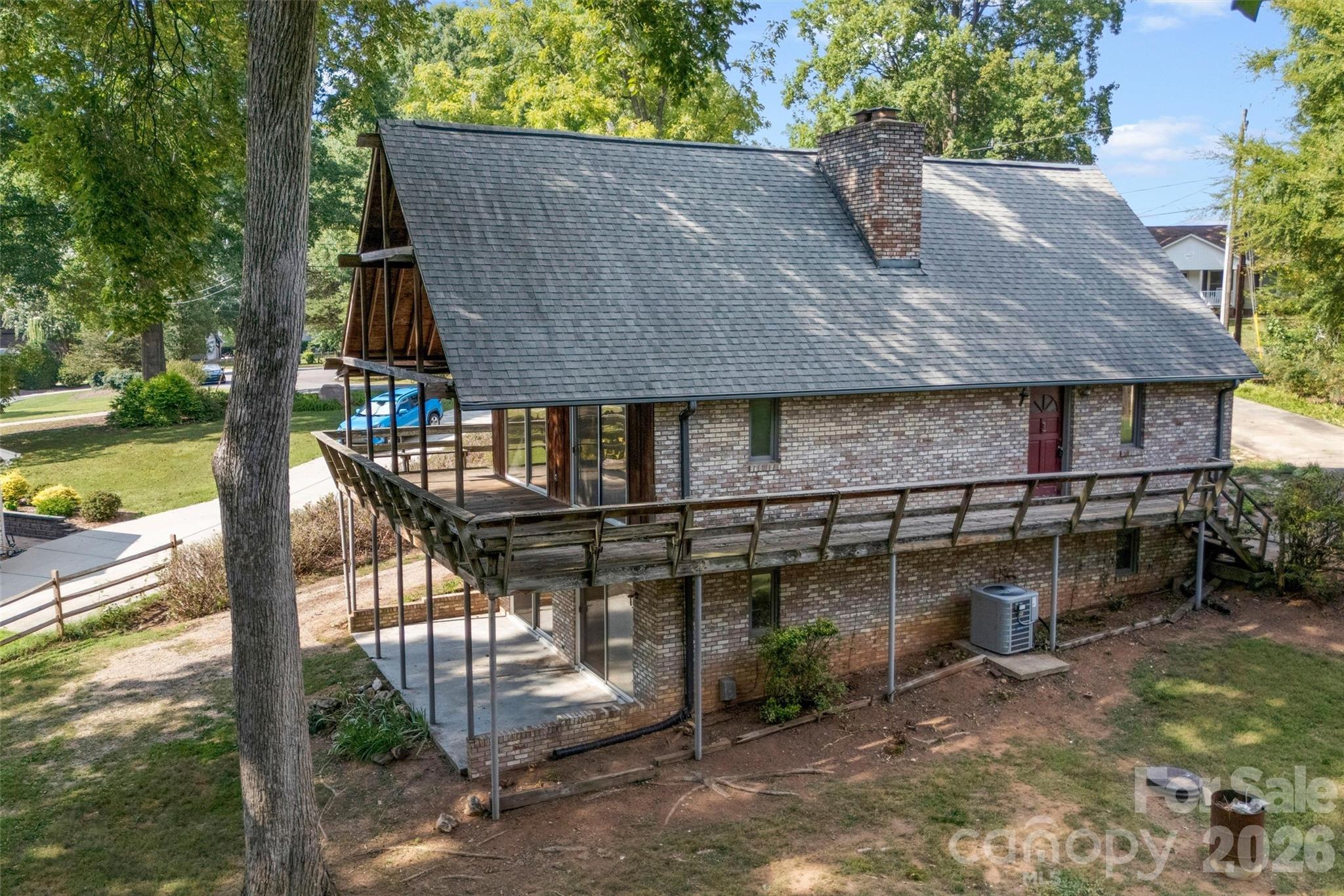 Wrap around deck and basement walkout access. - 131 Baywatch Drive, Mooresville