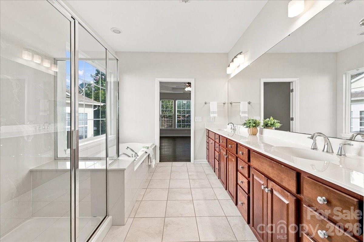 Primary Bath with Large Vanity and Walk in Shower - 36145 Watsonia Street, Indian Land