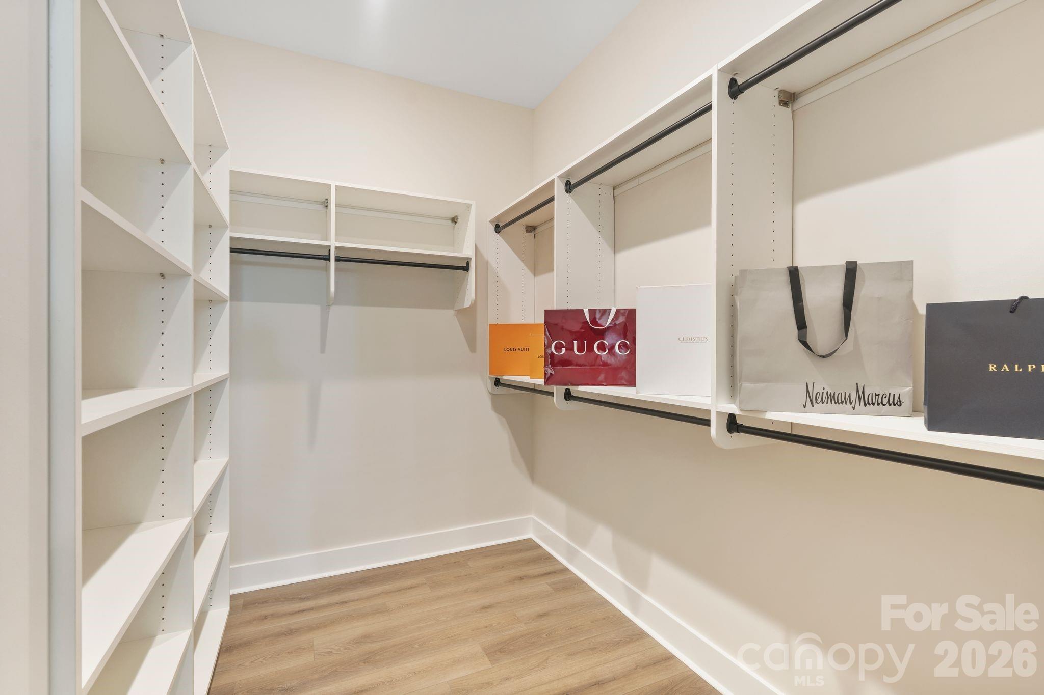 Large walk-in custom closet - 4531 Splash Trail, Sherrills Ford