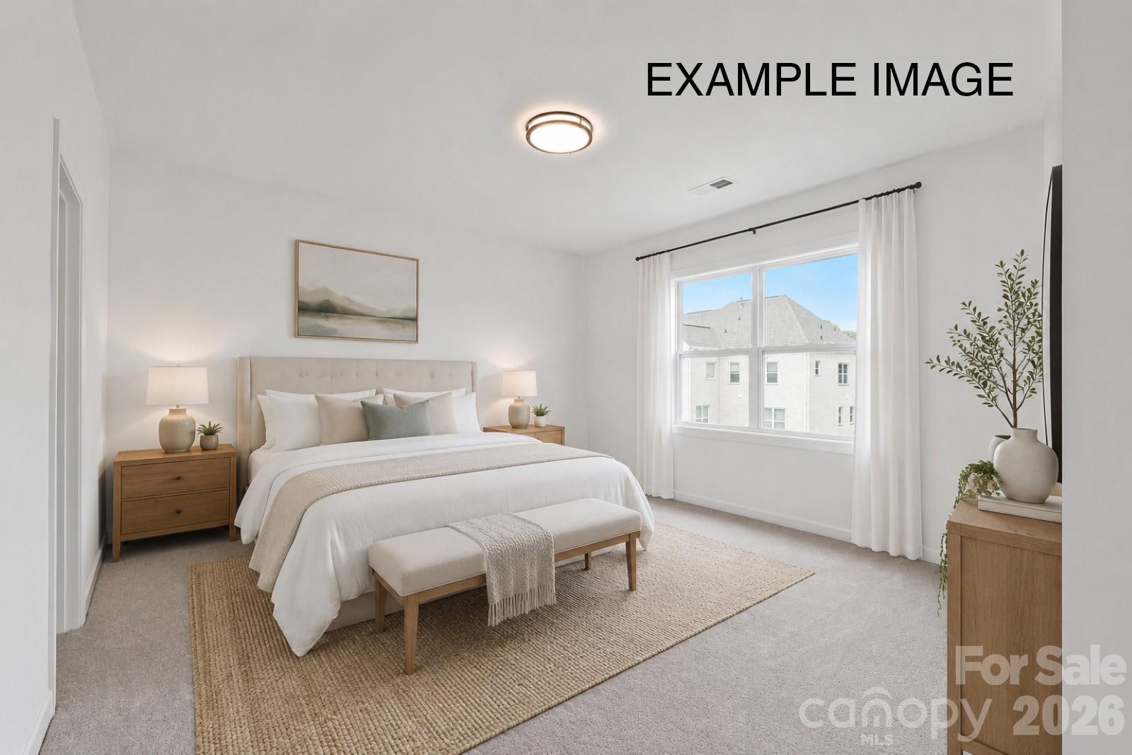 Example Photo - Bedroom 2 *Virtually Staged* - 10914 Tyler Brook Lane, Mint Hill