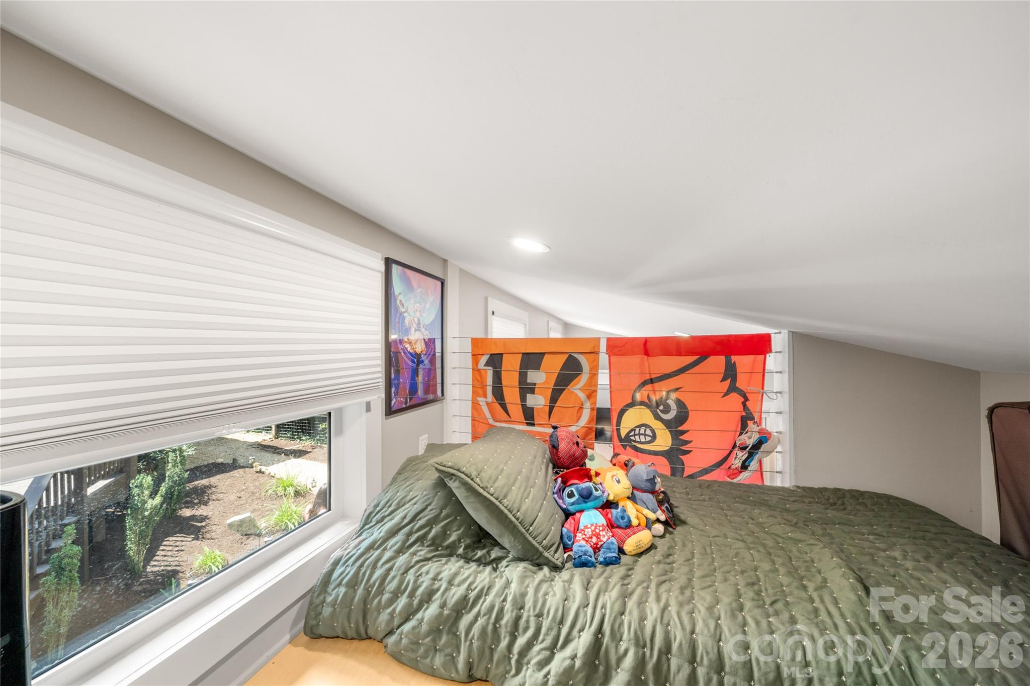 Upper loft sleeping quarters - 101 Olney Road, Asheville