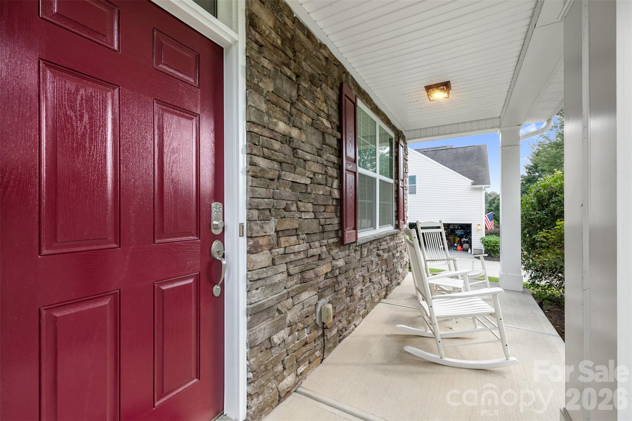 Rocking chair front porch - 2356 Emma Grace Lane, Rock Hill