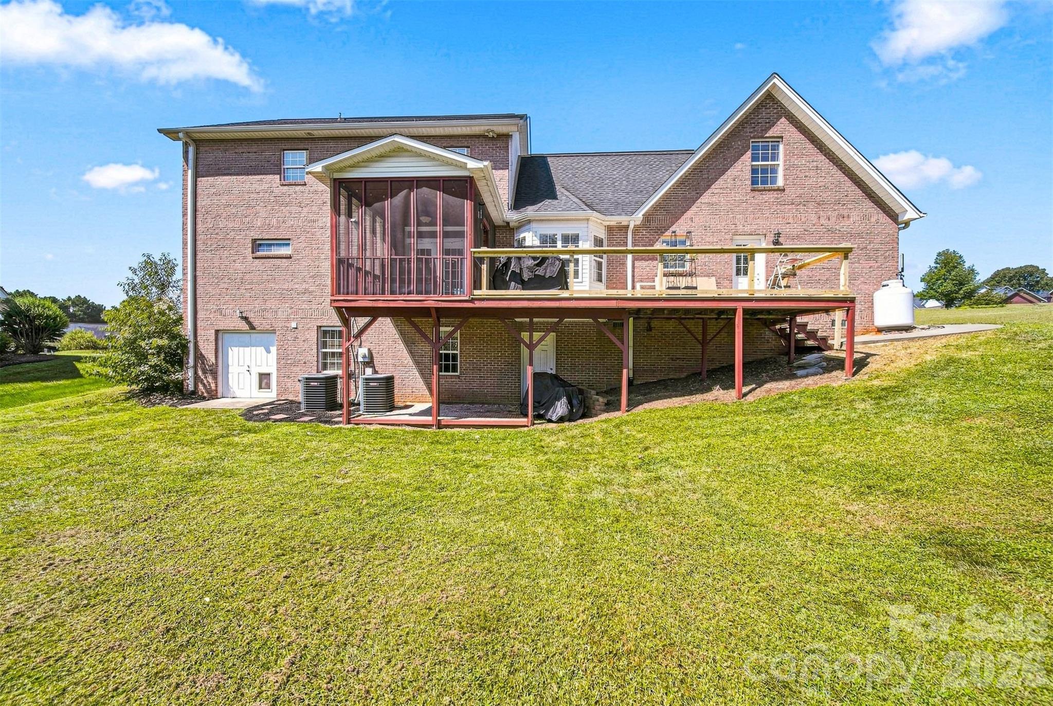 large level backyard - 4948 Betty Drive NE, Hickory
