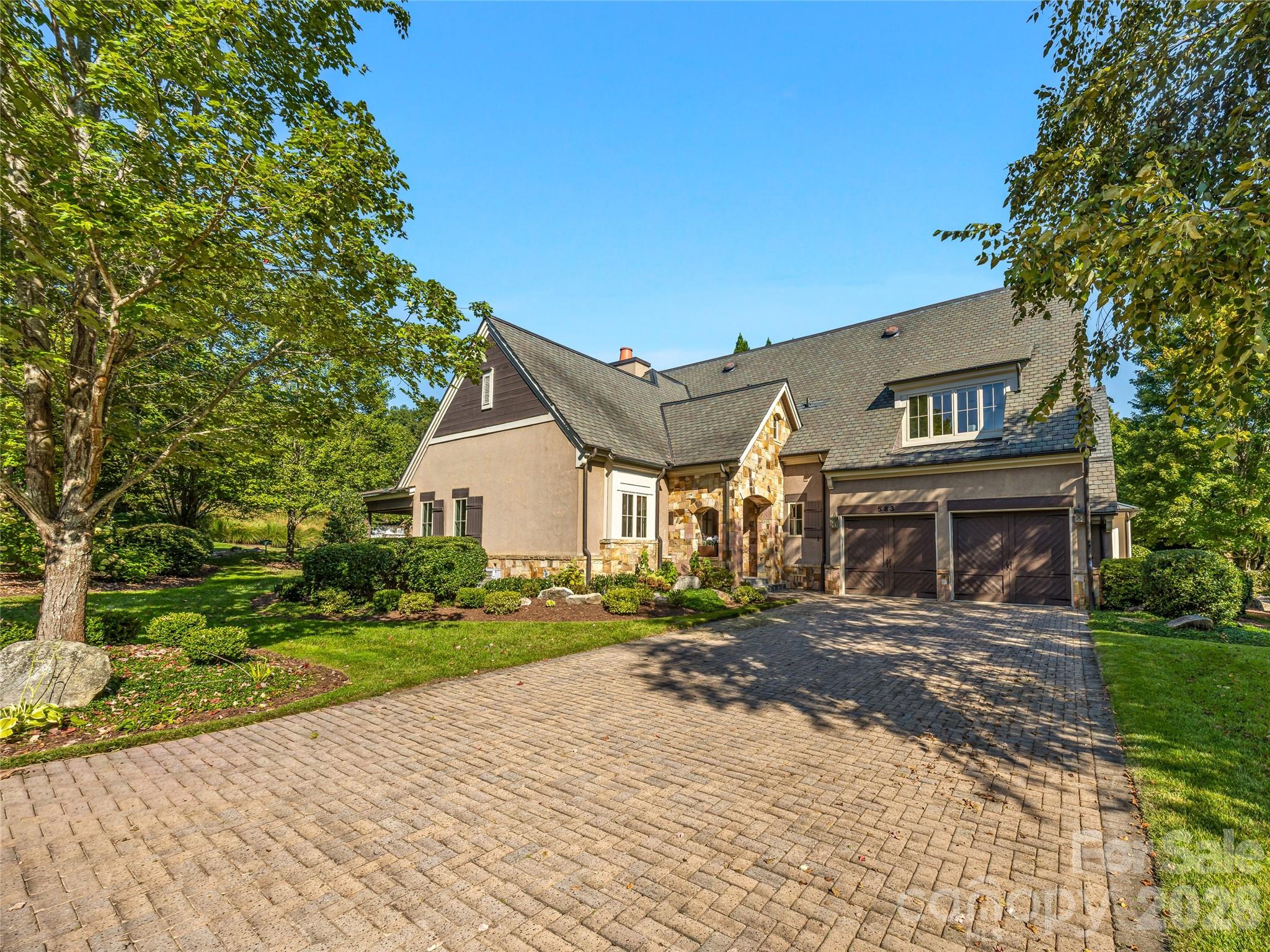 Front exterior - 583 Walnut Valley Parkway, Arden
