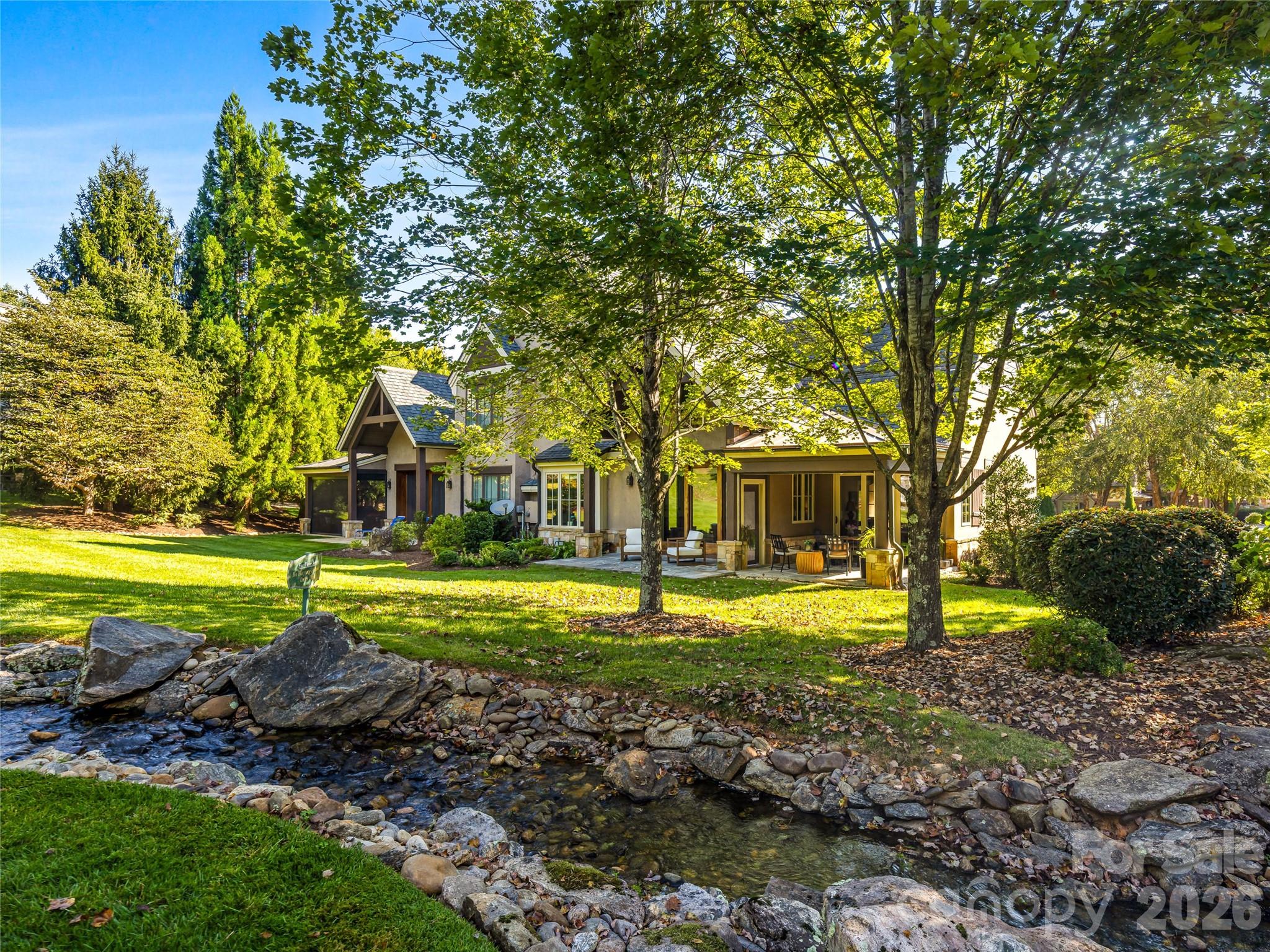 back of house - 583 Walnut Valley Parkway, Arden