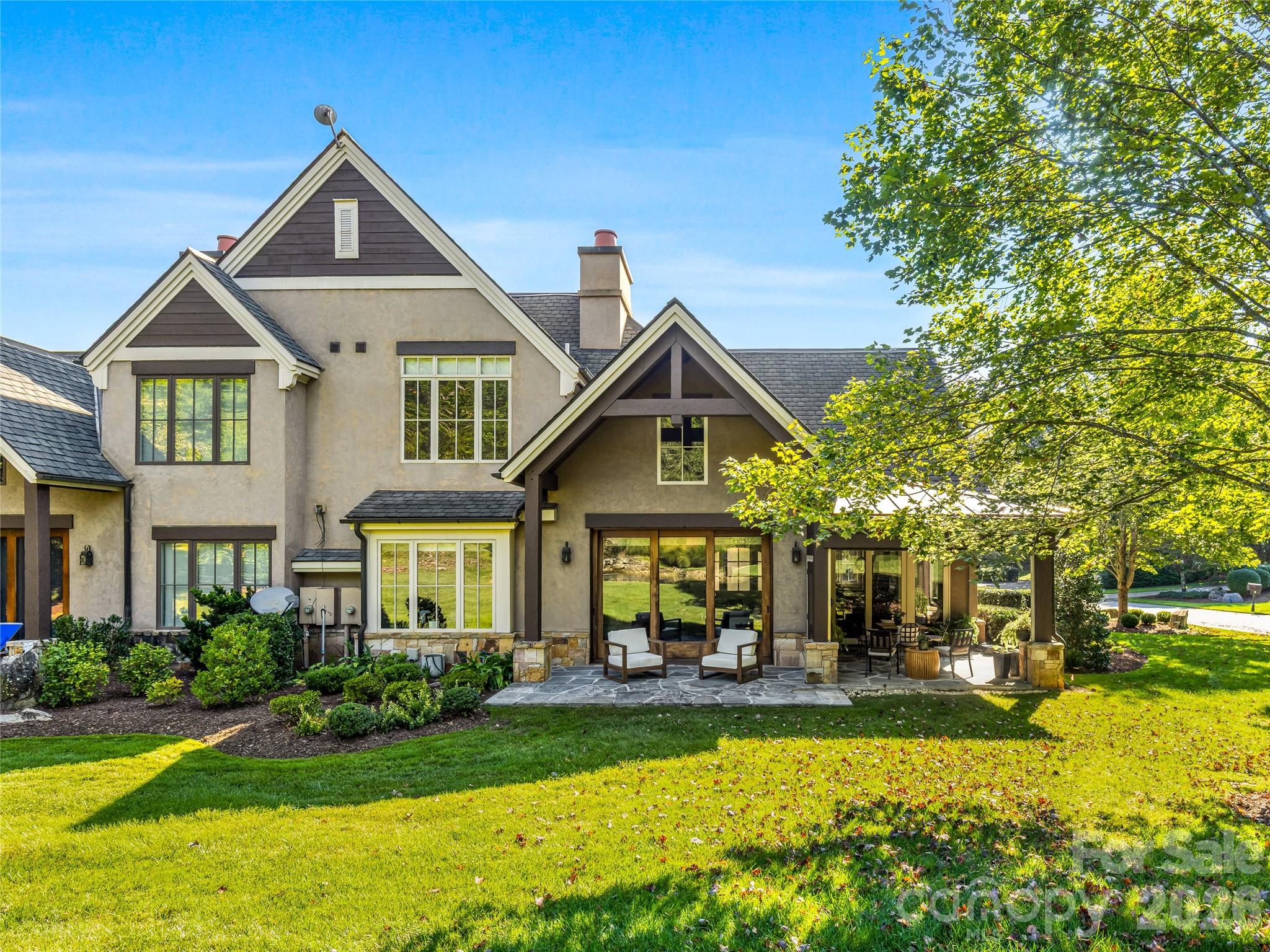 rear of house - 583 Walnut Valley Parkway, Arden