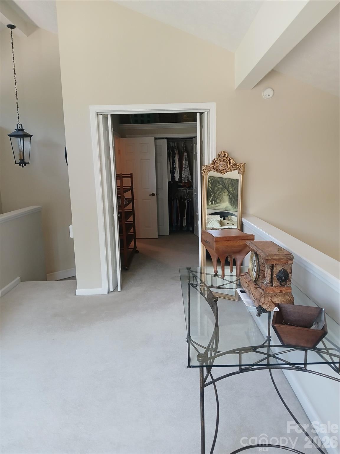 Loft leading into little sitting area and full bath - 304 red oak Drive, Hendersonville