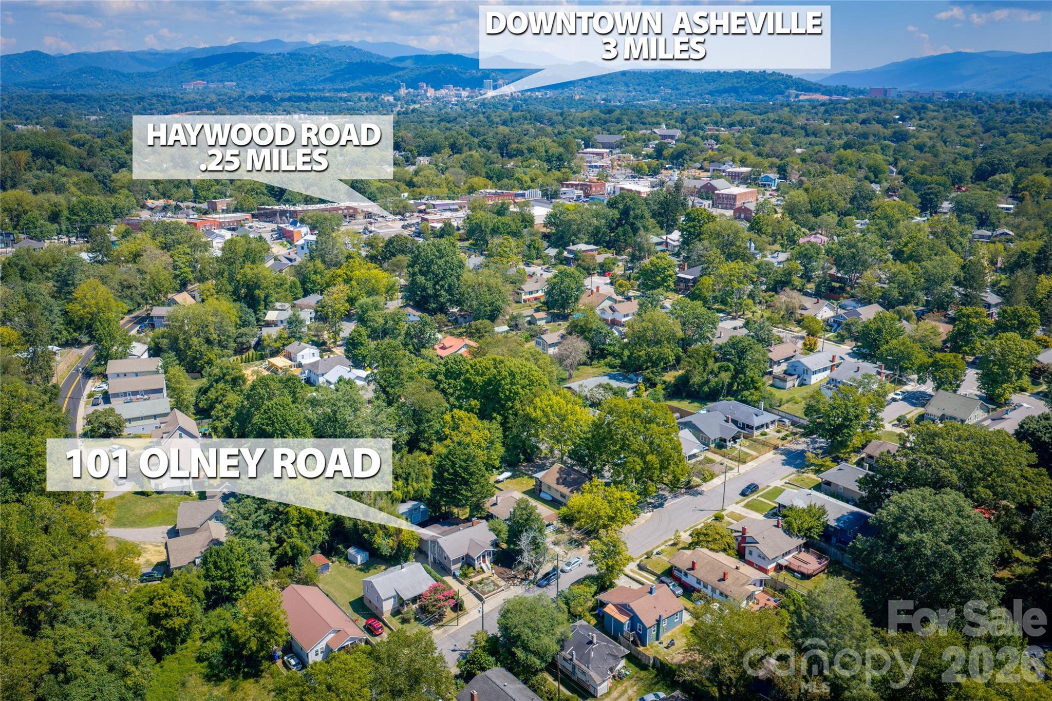 Perfect location a short walk to Haywood room dining and entertainment - 101 Olney Road, Asheville