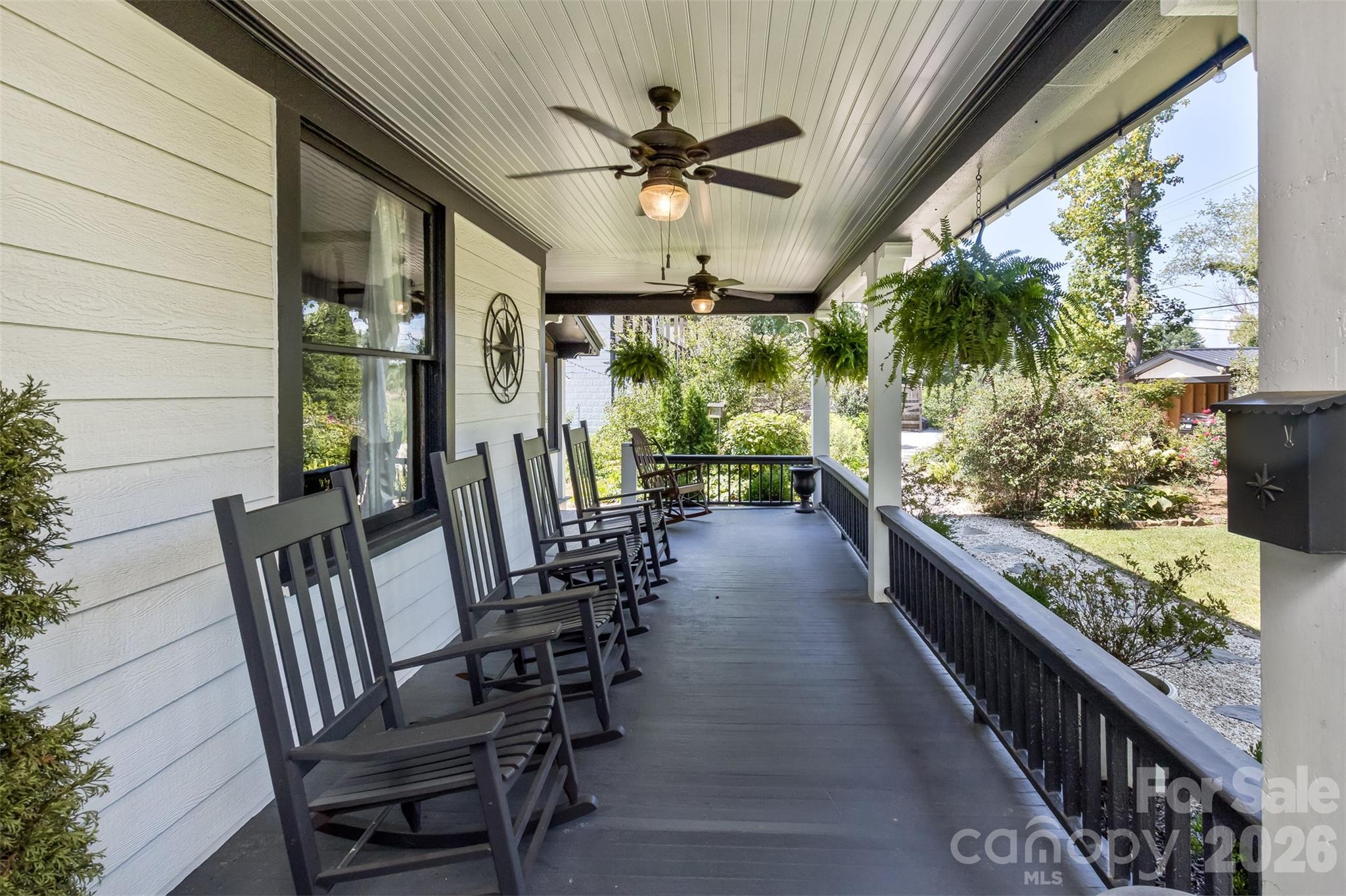 Wrap around porch - 293 Fairview Road, Asheville