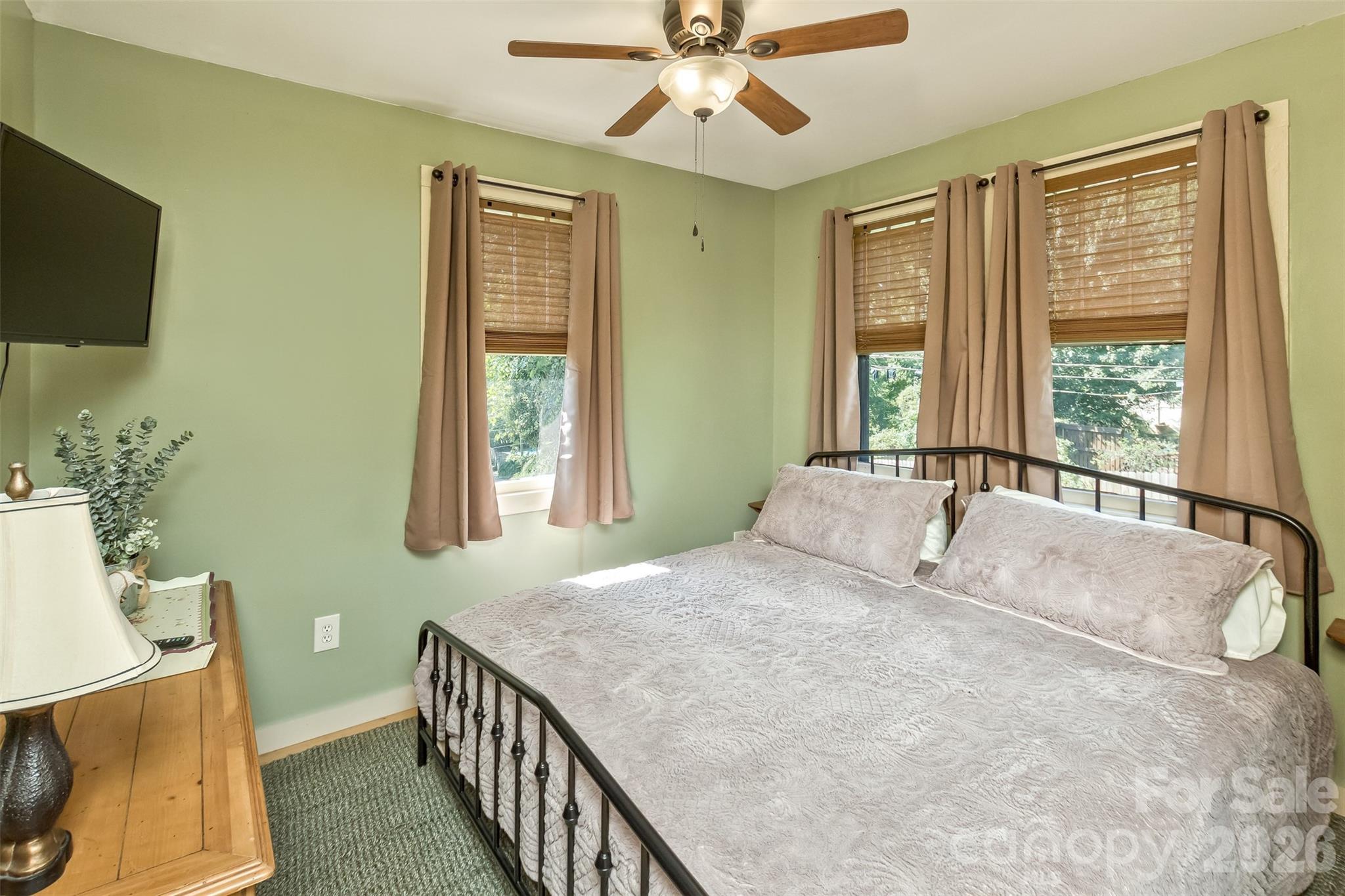 2nd Living Quarters Master Bedroom - 293 Fairview Road, Asheville