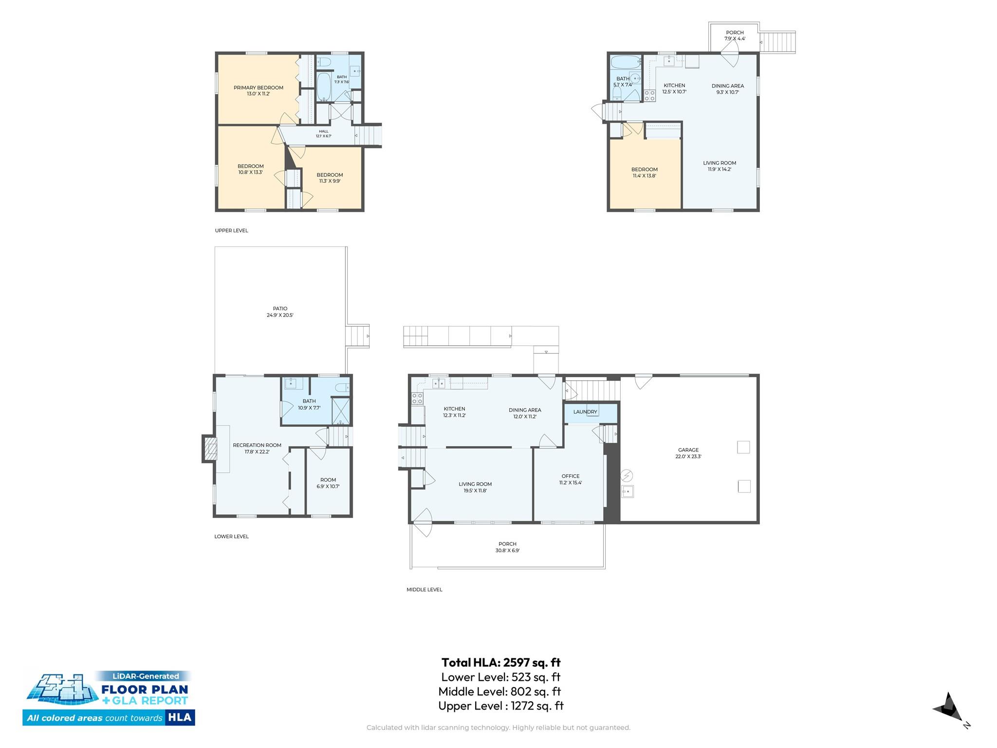 Versatile property with a 3BR/2BA main residence plus separate 2BR/1BA second living quarters - 2 Independence Boulevard, Asheville