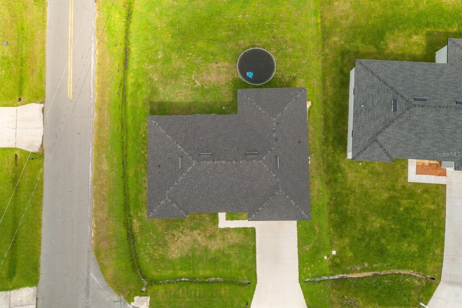 Aerial view of the property - 1101 SAINT TROPEZ CT, KISSIMMEE