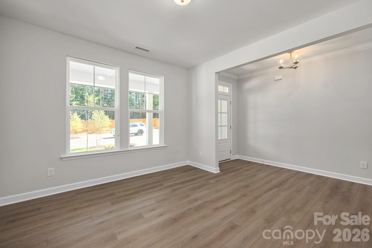 sample photo study or formal dining off of foyer - 2919 Audubon Ridge Drive, Belmont