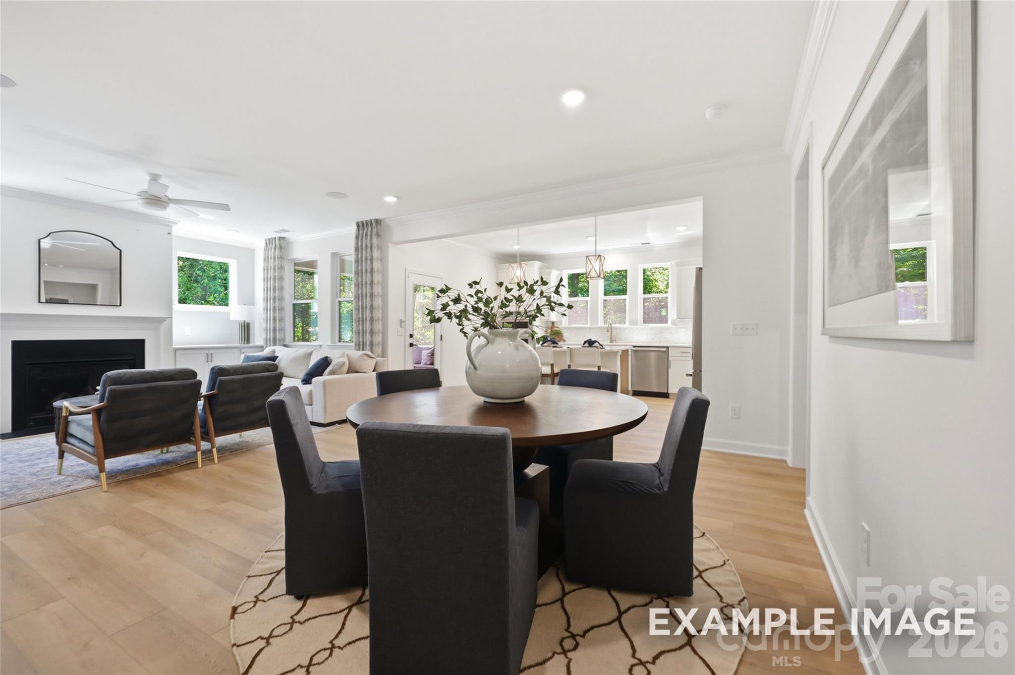 sample dining area photo - 2919 Audubon Ridge Drive, Belmont