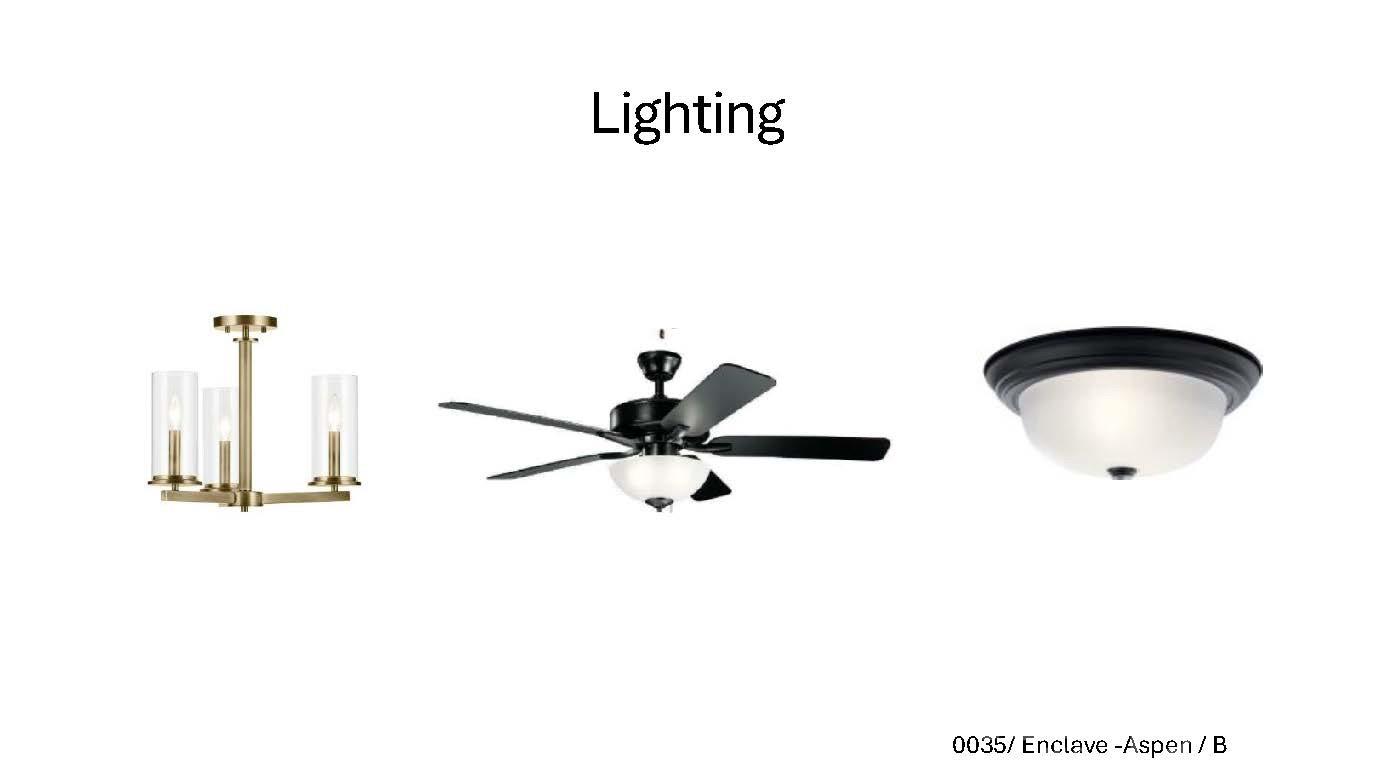lighting and ceiling fans - 2919 Audubon Ridge Drive, Belmont