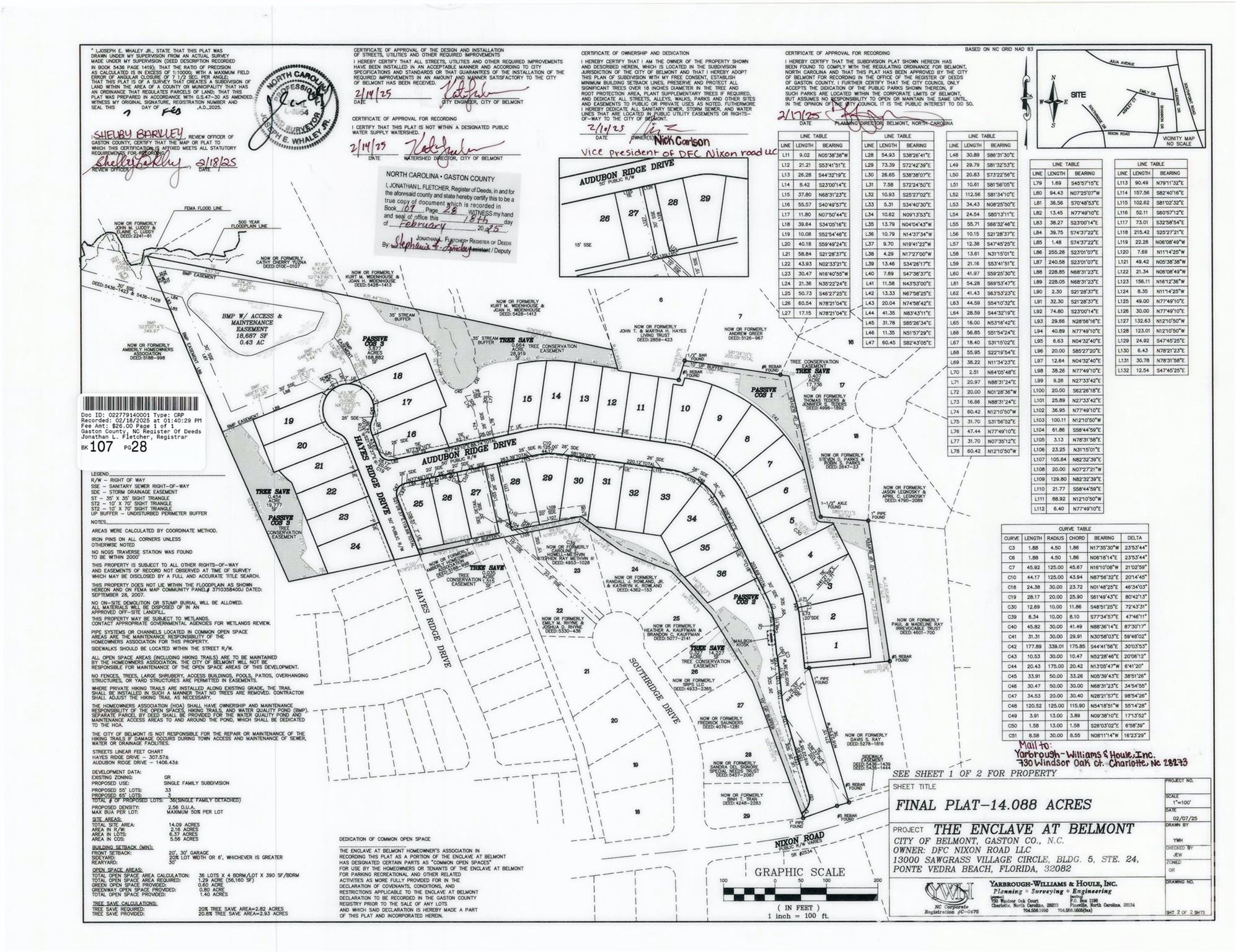 Overall map - 2919 Audubon Ridge Drive, Belmont