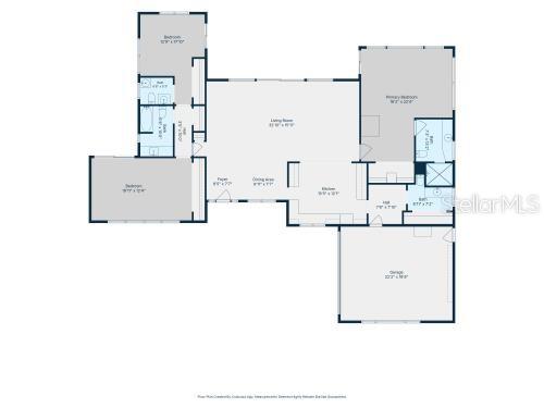 Floor Plan of 6505 Debbie Lane South. - 6505 DEBBIE LN S, ST PETERSBURG