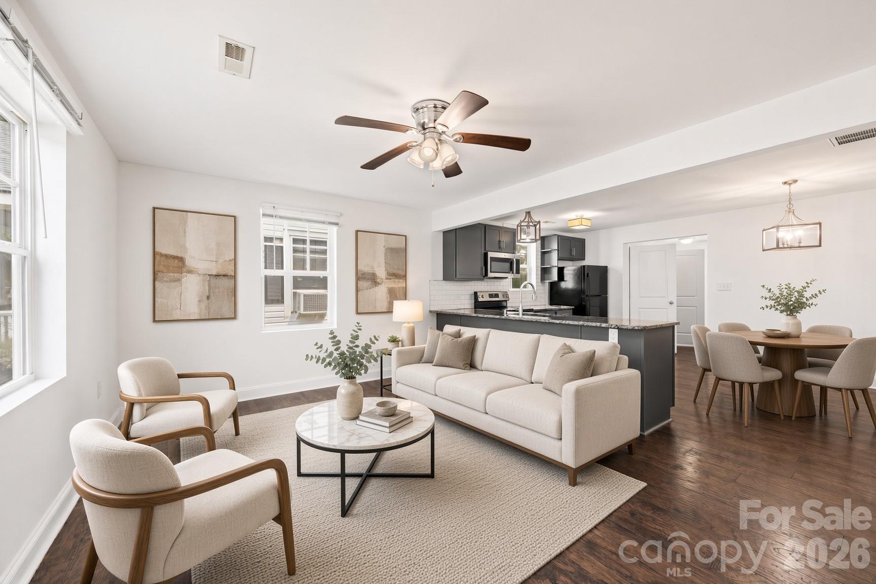 Photo has been virtually staged. - 629 Center Street, Rock Hill