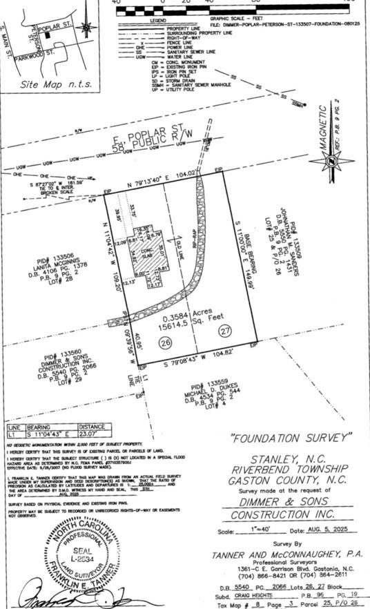 Single Family Residence at 204 E Poplar Street, Stanley, photo 21 of 21