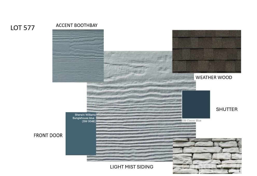 Exterior selections - 4022 Puddle Pond Road, Indian Trail