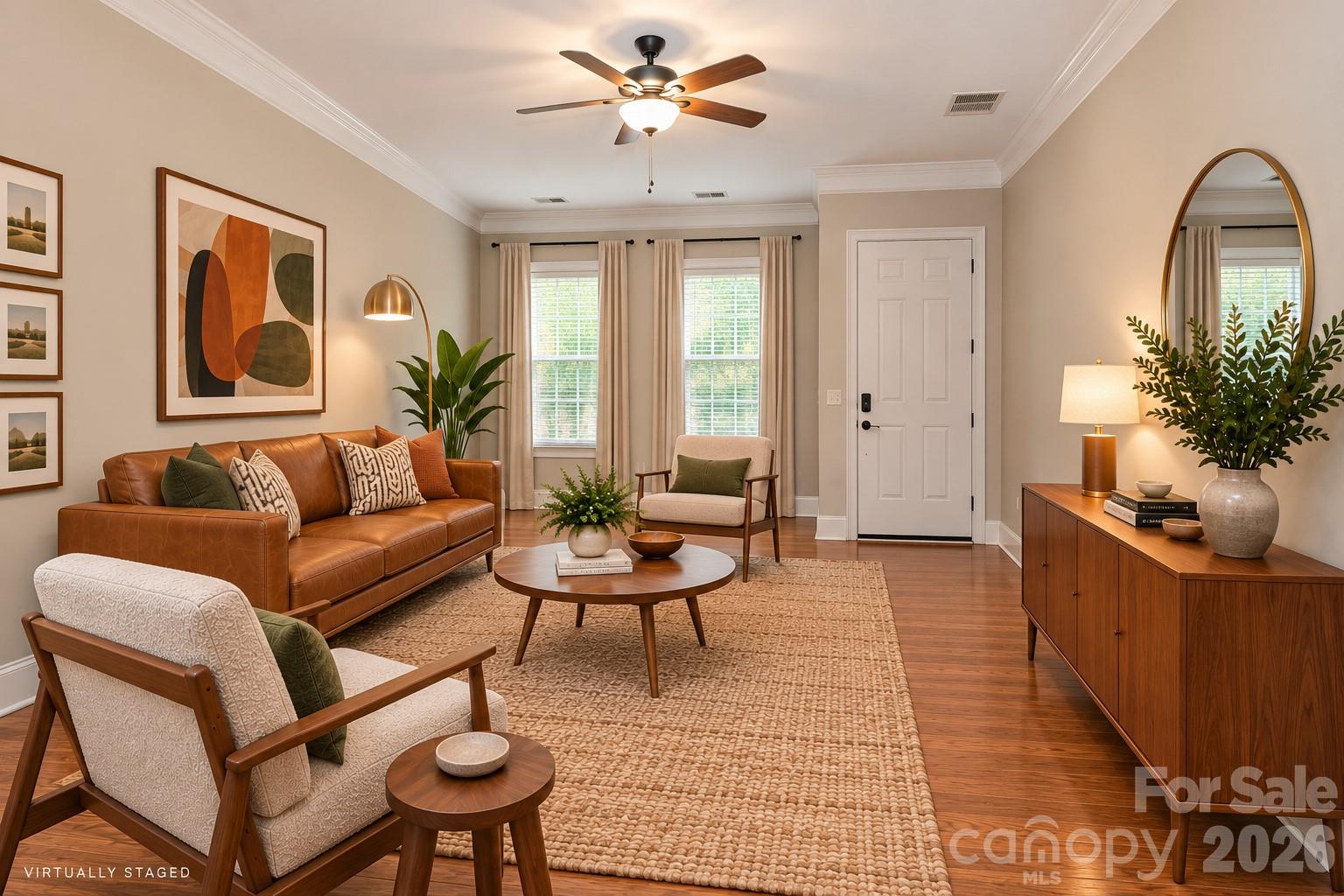 Virtually Staged - 5732 Village Drive NW, Concord
