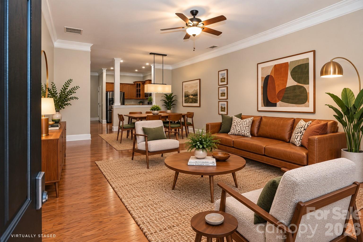 Virtually Staged - 5732 Village Drive NW, Concord