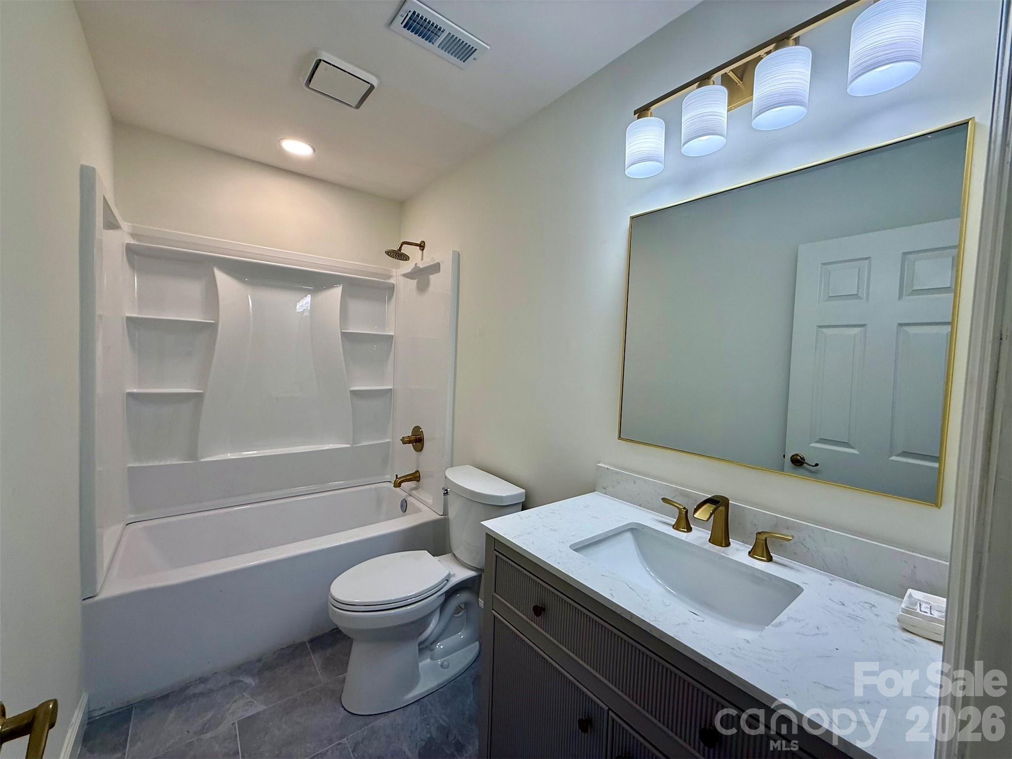 Guest Bath - Upper Level - 30 & 32 Gravely Branch Road, Fletcher