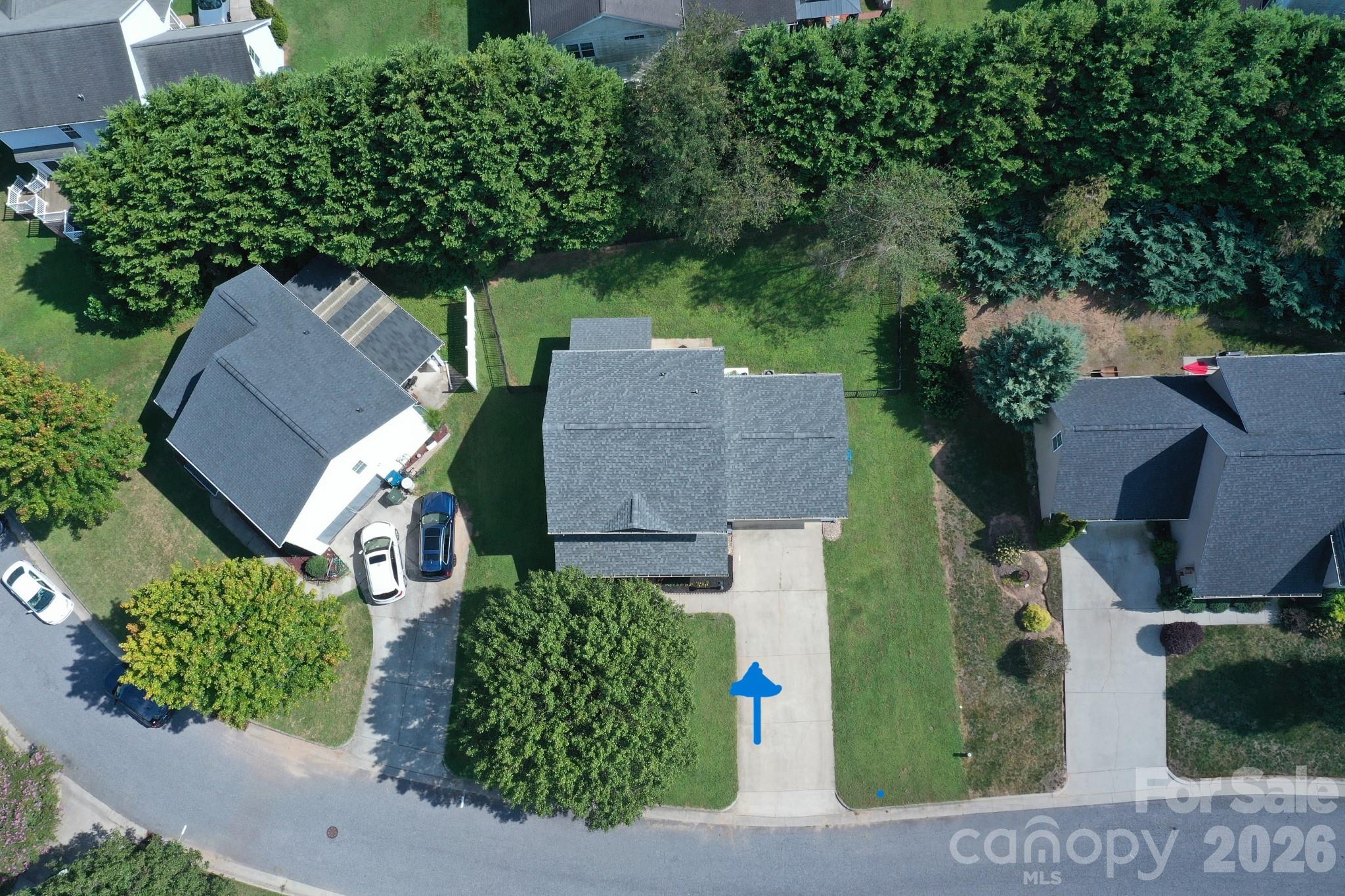 Aerial view - 236 17th Avenue SE, Hickory