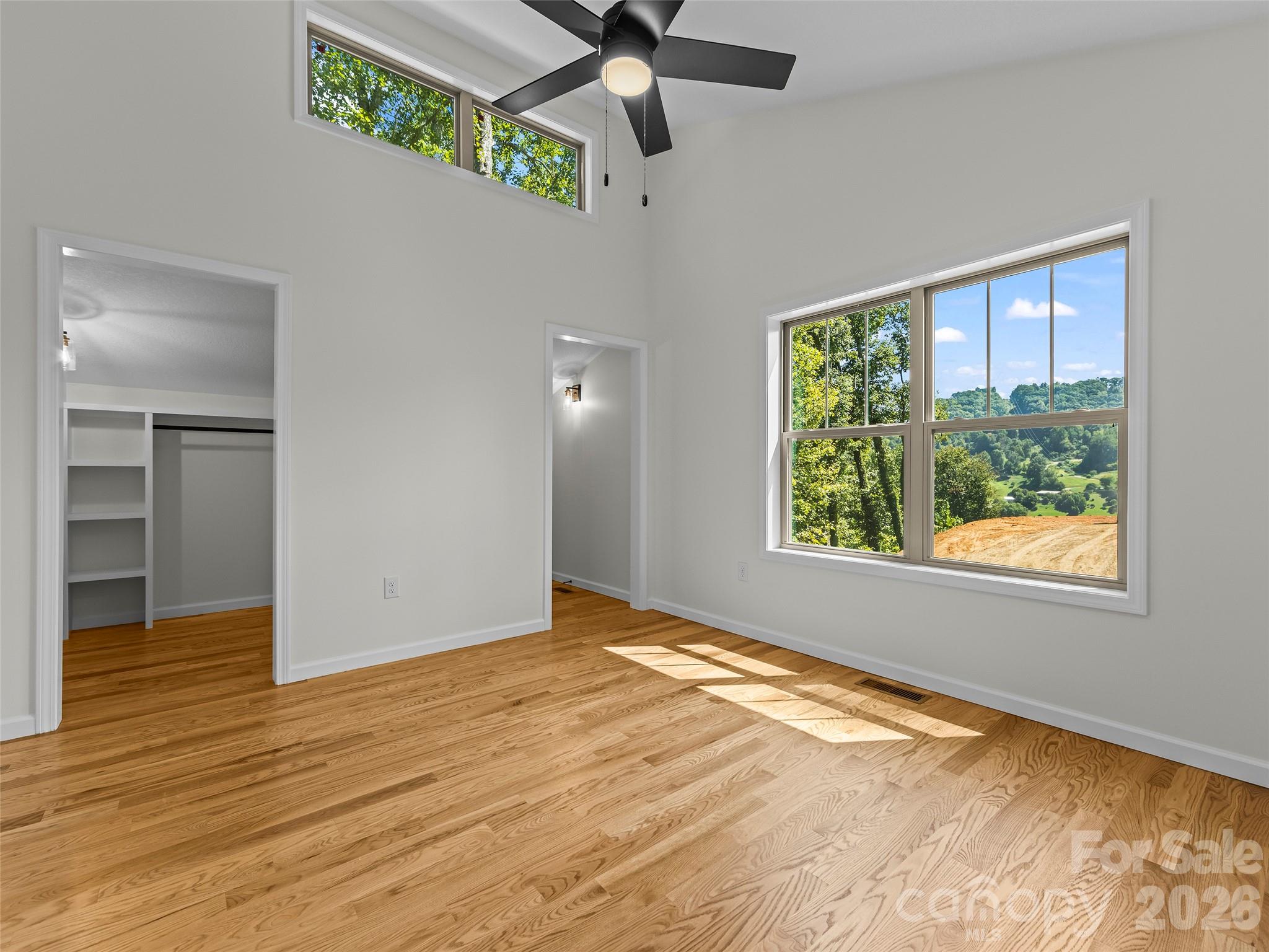 Primary suite with year round view - 214 Aster Ridge Drive, Waynesville