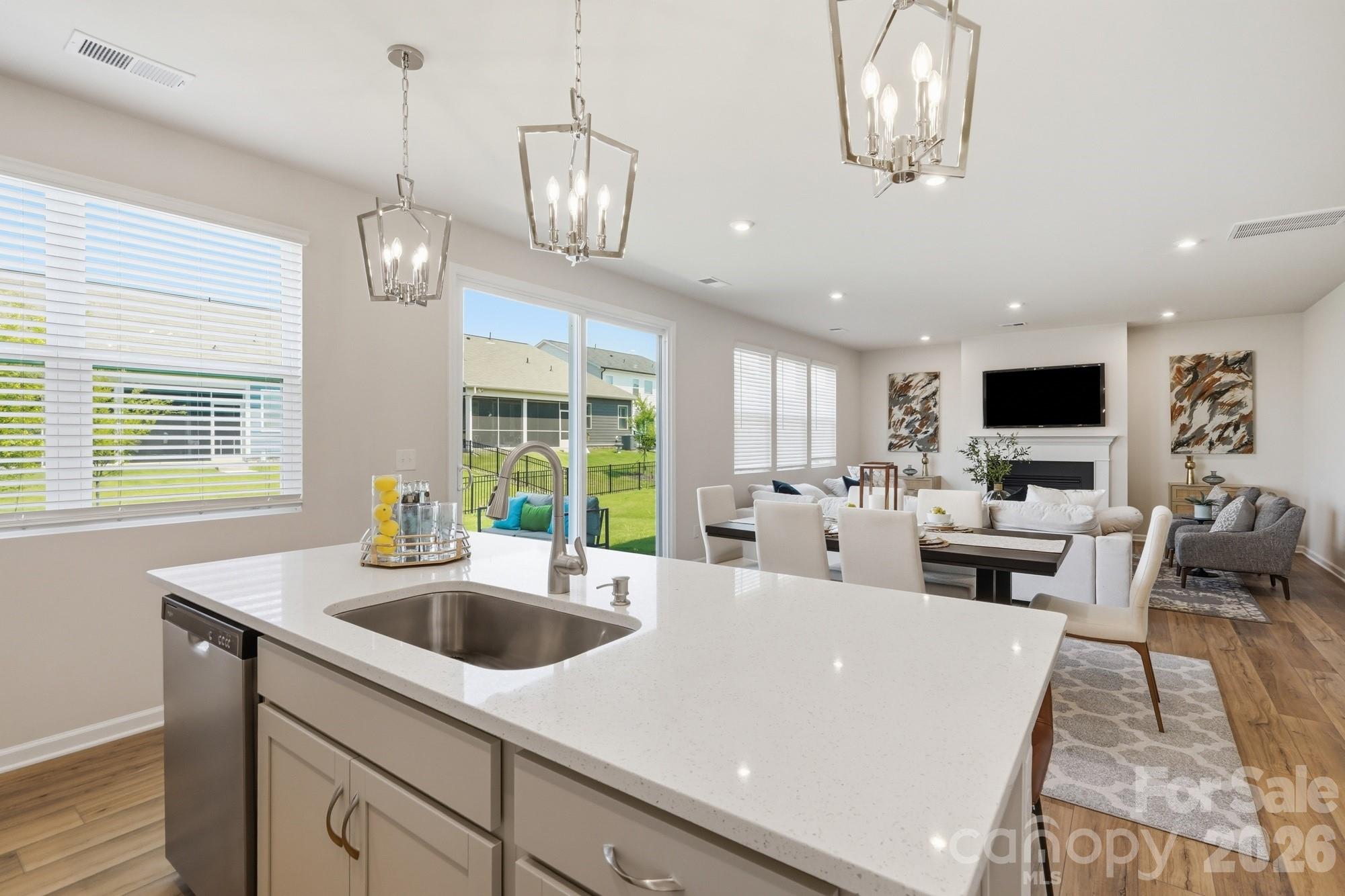 Kitchen/dinning/great room - 1448 McCollum Street, Monroe