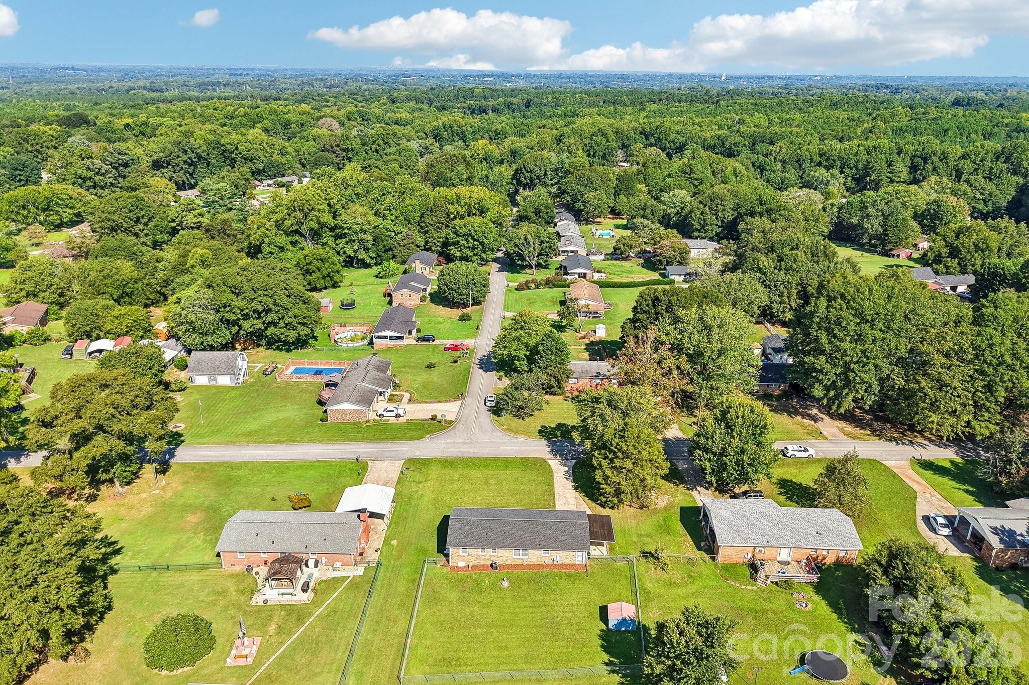 Nearly half an acre of green space! - 5111 Hawthorne Lane, Shelby