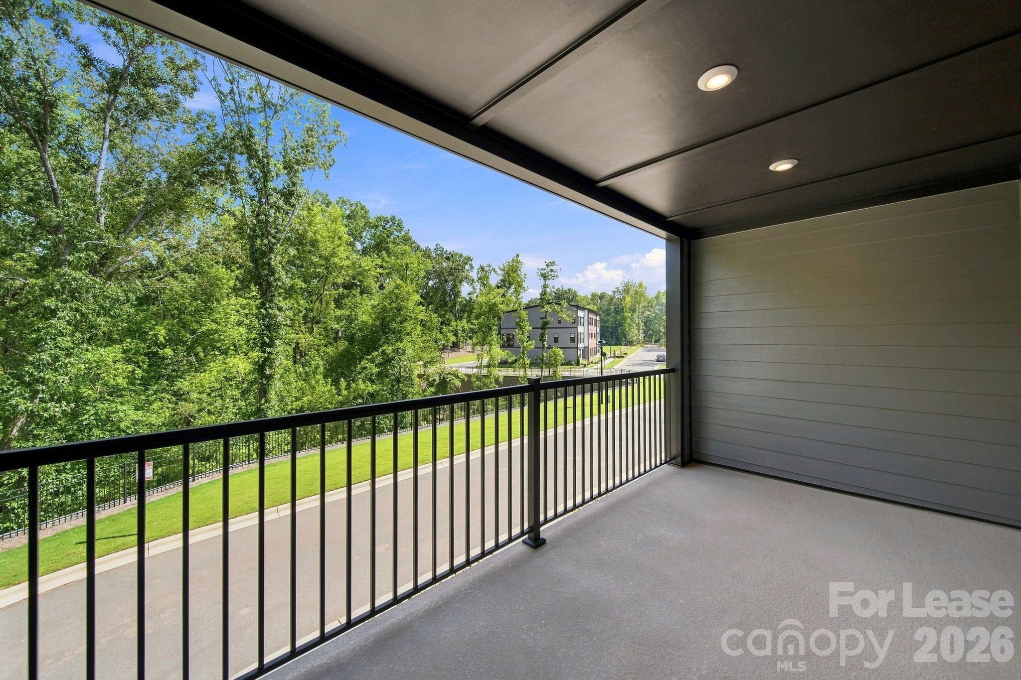 Balcony, great for entertaining - 236 Old Town Village Road, Waxhaw