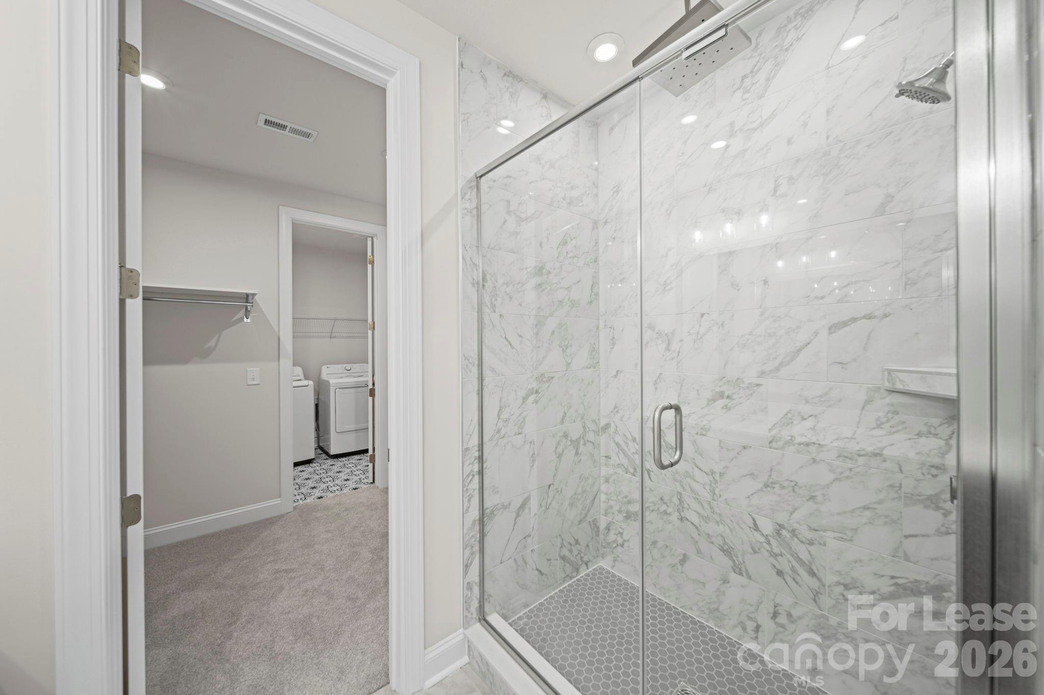 Primary Shower/closet ensuite - 236 Old Town Village Road, Waxhaw
