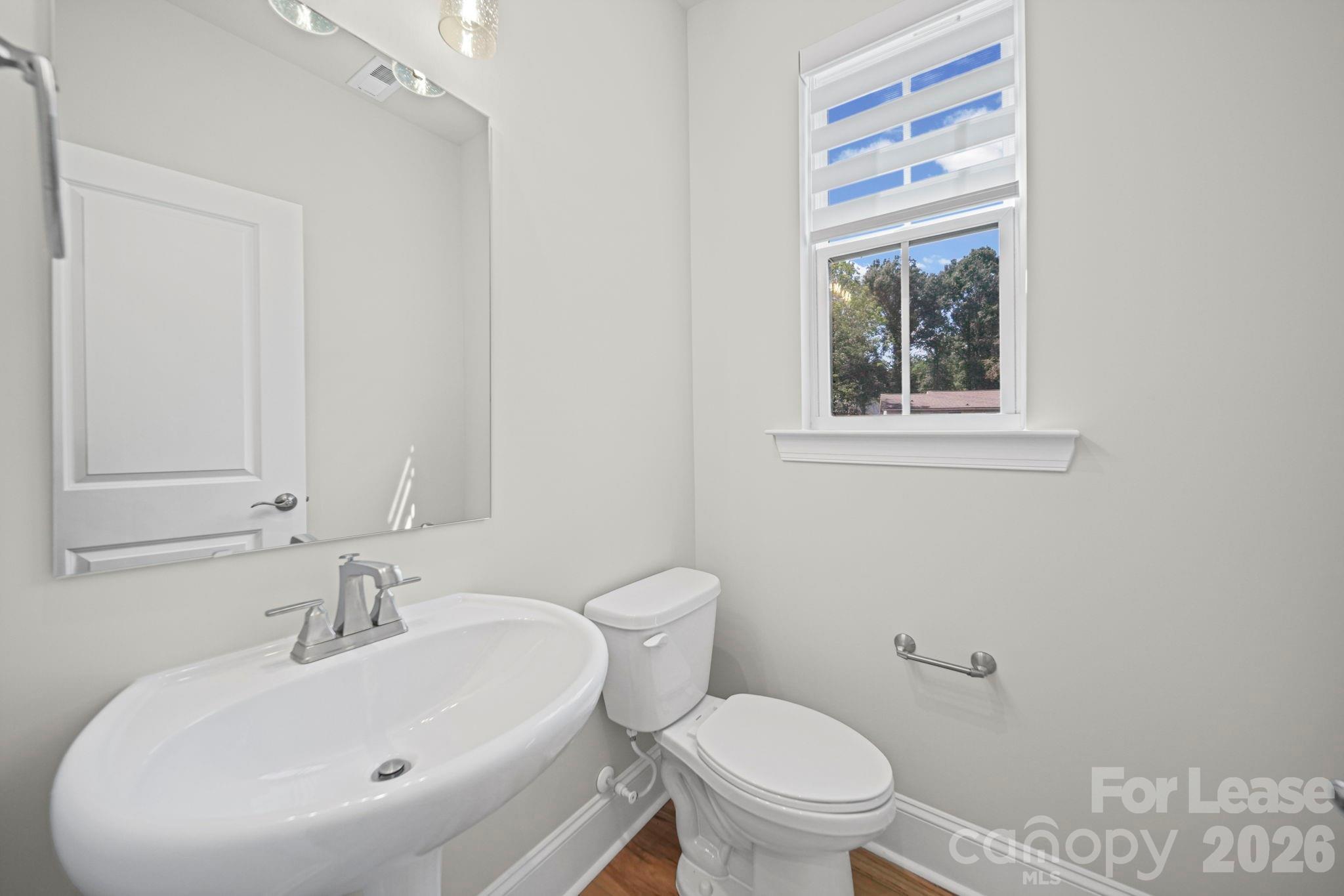Half Bath on upper level - 424 Old Town Village Road, Waxhaw