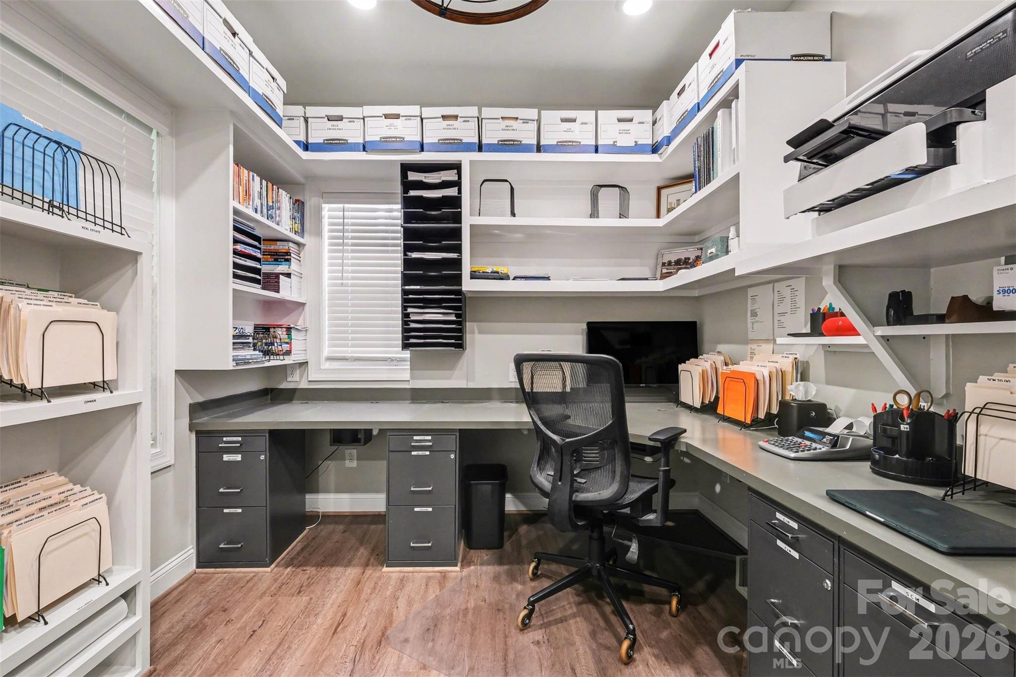 Did you know a home office could have so much storage space? - 3743 Keyworth Way, Indian Land