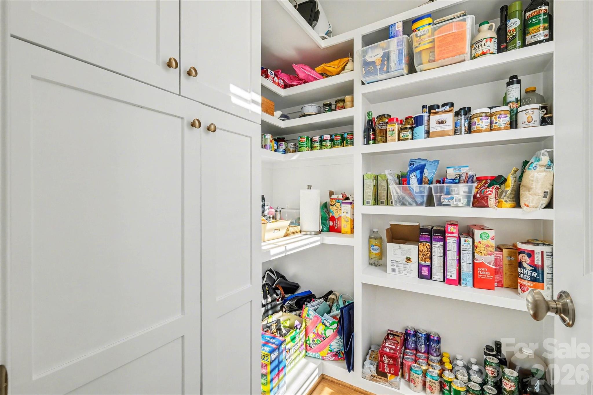 The beautiful and functional walk-in pantry provides ample storage. - 3743 Keyworth Way, Indian Land