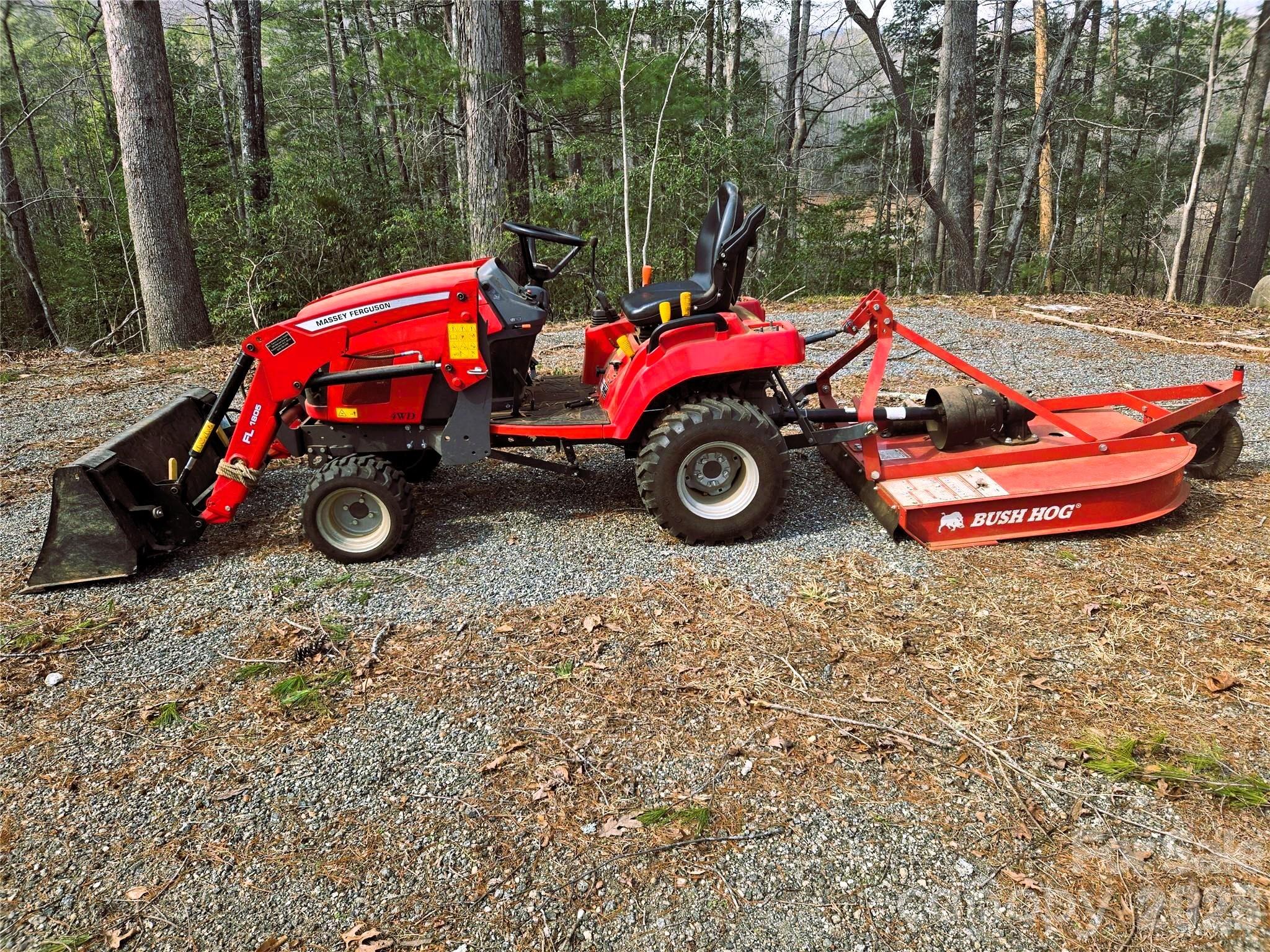 tractor shed - tractor and implements can be included - 670 Cedar Creek Road, Lake Lure