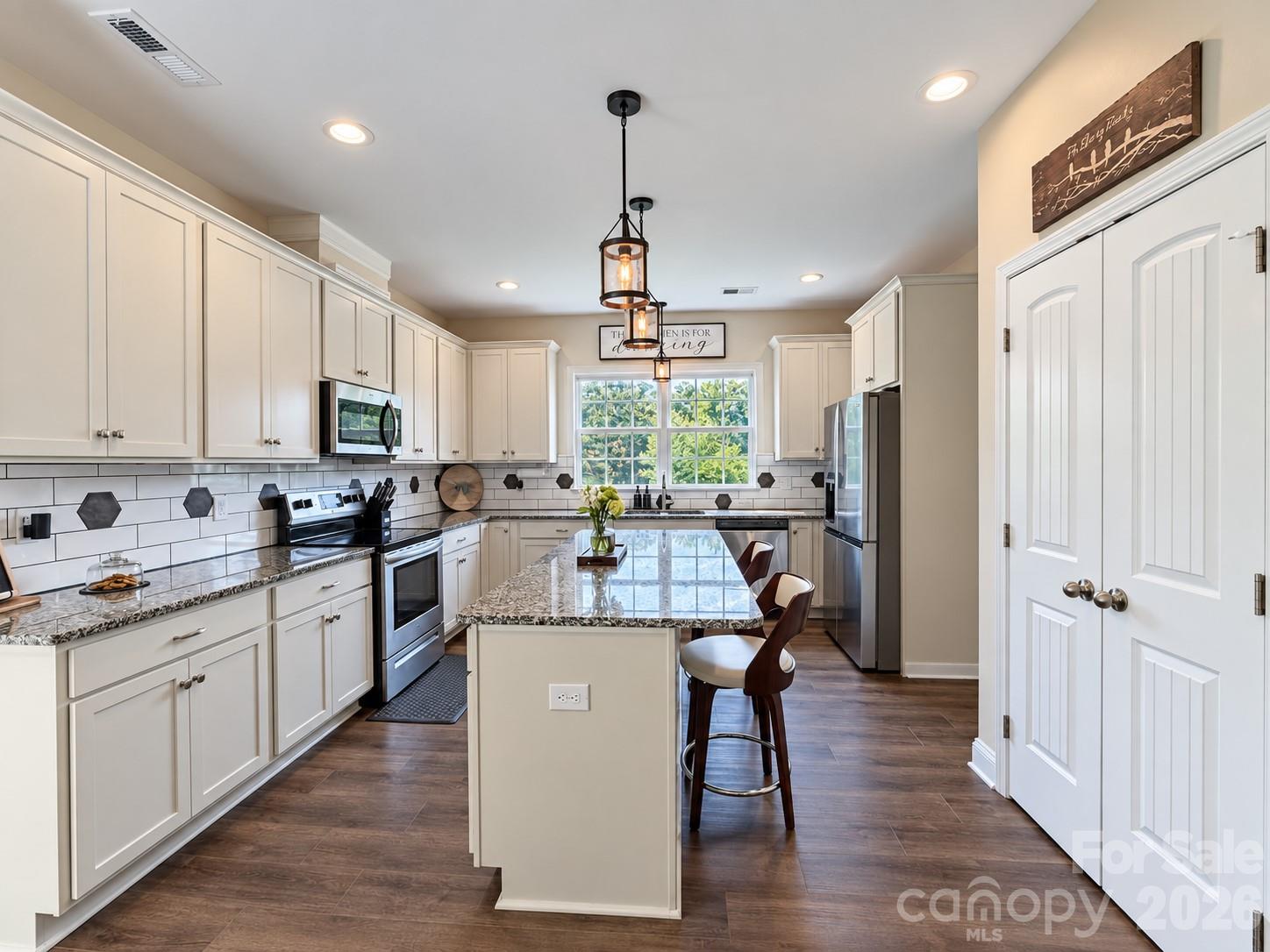 Island offers extra counter space and seating - 9201 Providence Road S, Waxhaw