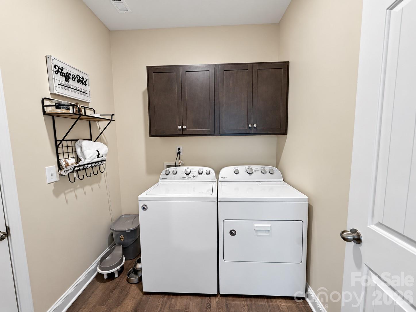 Laundry room on main level - 9201 Providence Road S, Waxhaw