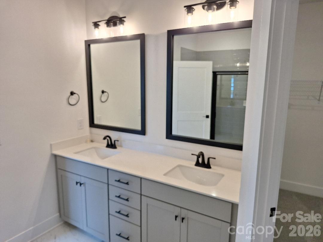 Primary Bathroom Vanity - 5134 Colchester Court, Catawba