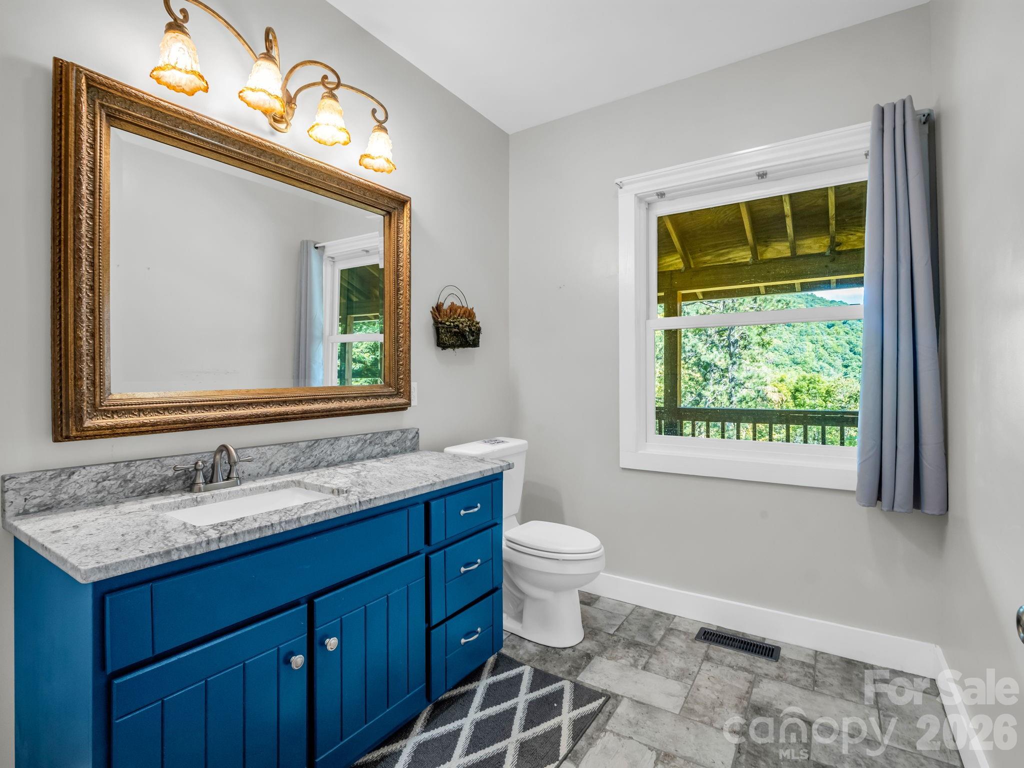 Main level powder bath - 119 Mountain Bluff Trail, Hendersonville