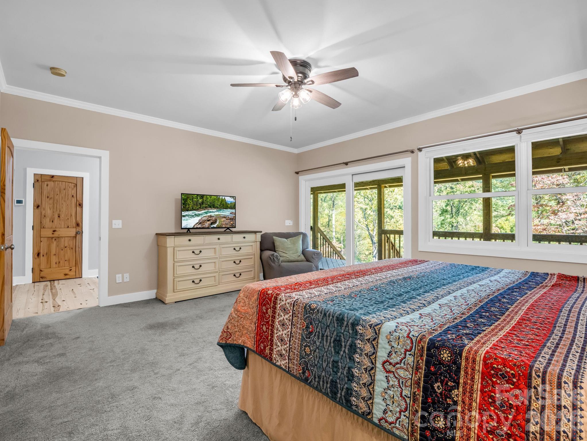 Main level primary suite - 119 Mountain Bluff Trail, Hendersonville