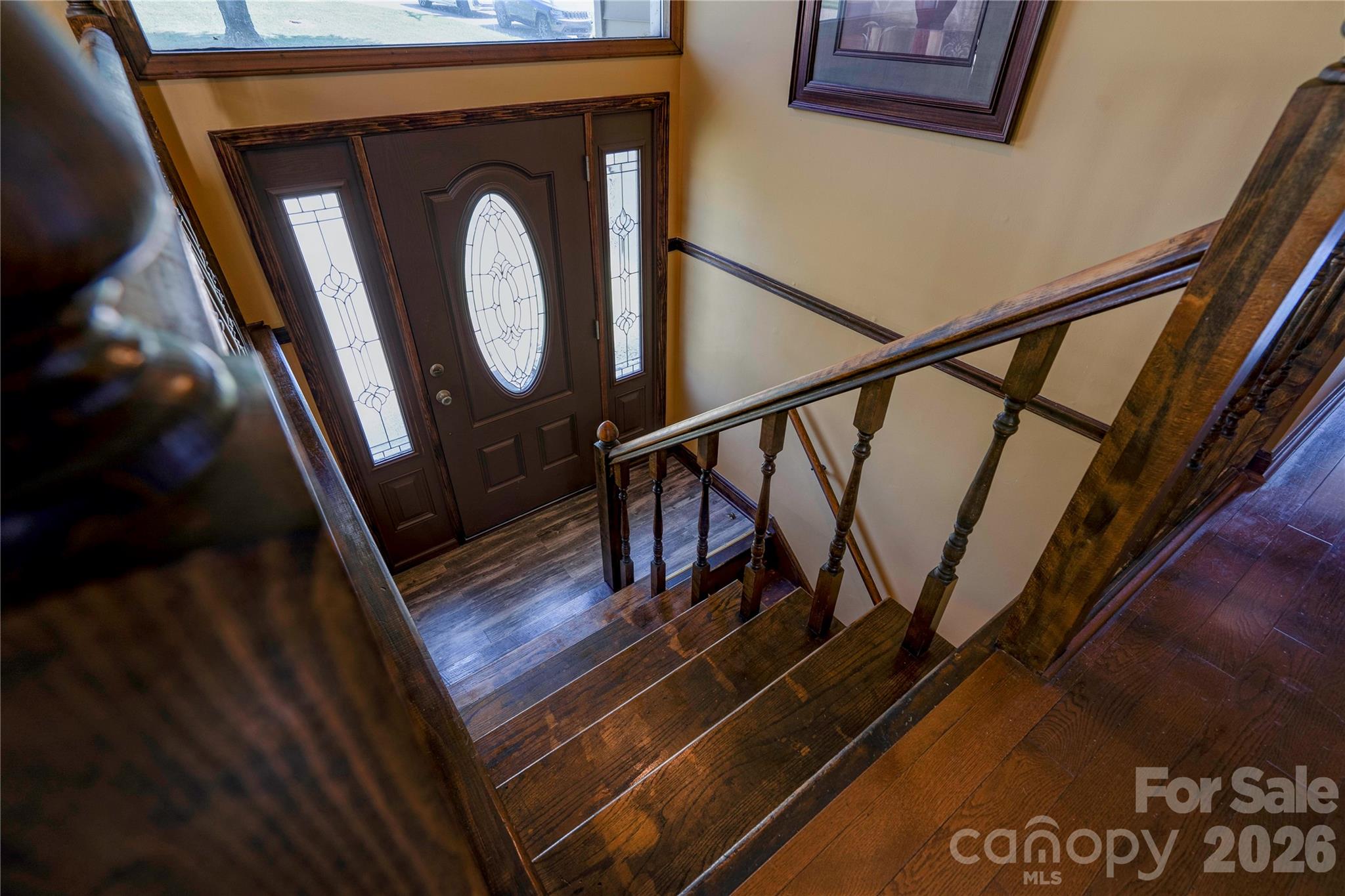 Foyer prior to being painted - 152 North Shore Drive, Cherryville